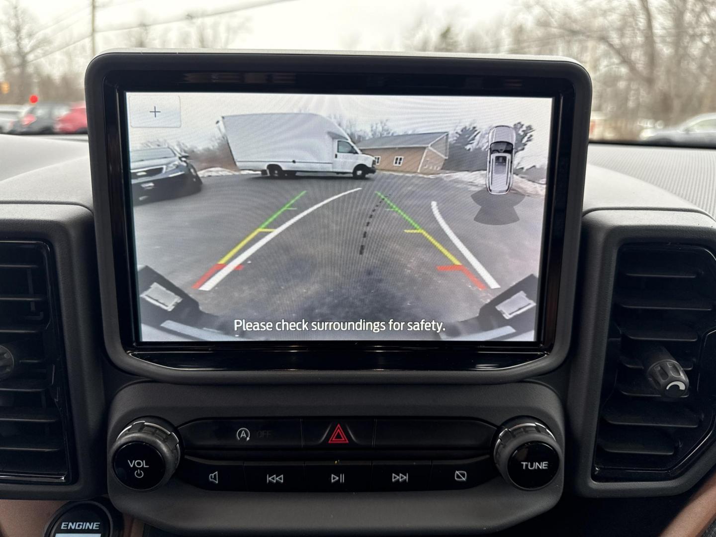 2021 Blue /Black Ford Bronco Sport Outer Banks (3FMCR9C69MR) with an 1.5L I3 DOHC 12V TURBO engine, Automatic transmission, located at 11115 Chardon Rd. , Chardon, OH, 44024, (440) 214-9705, 41.580246, -81.241943 - 2021 Ford Bronco Sport Badlands 4WD – Adventure-Ready Performance, Premium Comfort, and Cutting-Edge Safety Conquer any terrain with confidence in this 2021 Ford Bronco Sport Badlands 4WD. Powered by a lively 1.5L turbocharged I3 EcoBoost engine paired with an 8-speed automatic transmission, th - Photo#13