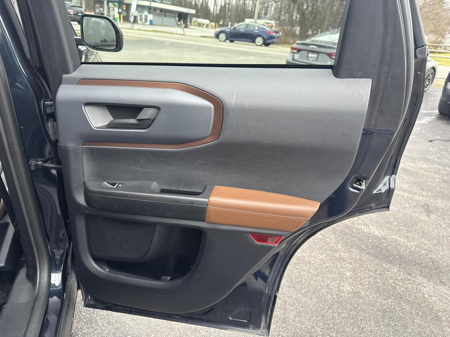 2021 Blue /Black Ford Bronco Sport Outer Banks (3FMCR9C69MR) with an 1.5L I3 DOHC 12V TURBO engine, Automatic transmission, located at 11115 Chardon Rd. , Chardon, OH, 44024, (440) 214-9705, 41.580246, -81.241943 - 2021 Ford Bronco Sport Badlands 4WD – Adventure-Ready Performance, Premium Comfort, and Cutting-Edge Safety Conquer any terrain with confidence in this 2021 Ford Bronco Sport Badlands 4WD. Powered by a lively 1.5L turbocharged I3 EcoBoost engine paired with an 8-speed automatic transmission, th - Photo#45