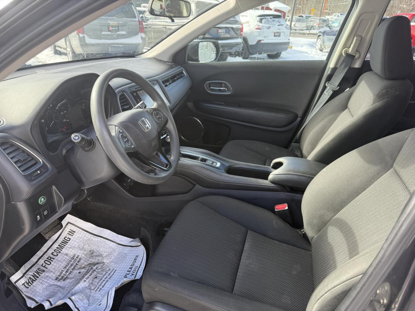 2016 Gray /Black Honda HR-V EX 4WD CVT (3CZRU6H50GM) with an 1.8L I4 DOHC 16V engine, Automatic transmission, located at 11115 Chardon Rd. , Chardon, OH, 44024, (440) 214-9705, 41.580246, -81.241943 - Photo#7