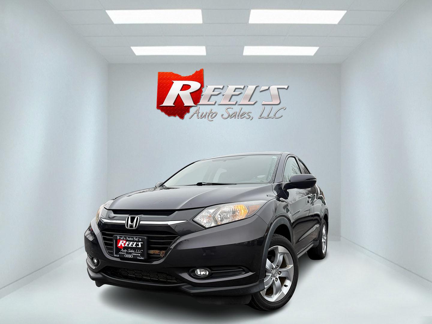 2016 Gray /Black Honda HR-V EX 4WD CVT (3CZRU6H50GM) with an 1.8L I4 DOHC 16V engine, Automatic transmission, located at 11115 Chardon Rd. , Chardon, OH, 44024, (440) 214-9705, 41.580246, -81.241943 - Photo#0