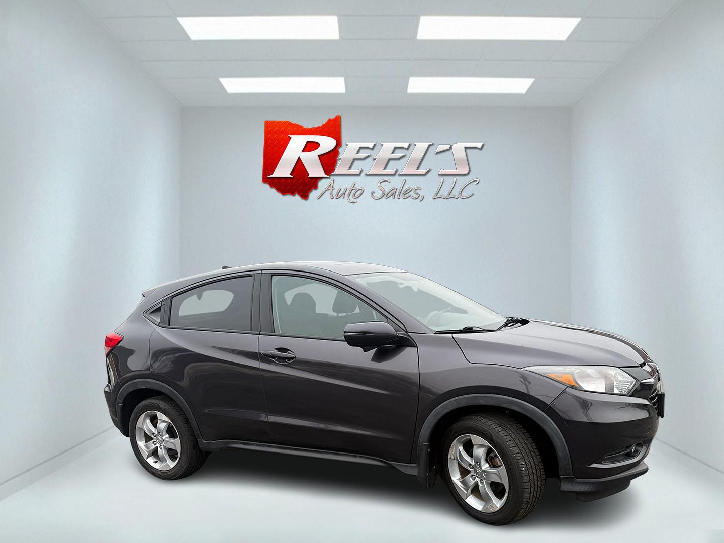 2016 Gray /Black Honda HR-V EX 4WD CVT (3CZRU6H50GM) with an 1.8L I4 DOHC 16V engine, Automatic transmission, located at 11115 Chardon Rd. , Chardon, OH, 44024, (440) 214-9705, 41.580246, -81.241943 - Photo#3