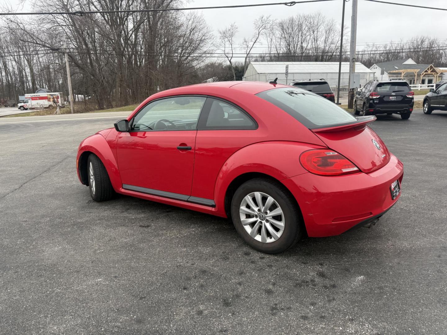 2016 Red /Black Volkswagen Beetle 1.8T S (3VWF17AT4GM) with an 1.8L I4 DOHC 16V Turbo engine, Automatic transmission, located at 11115 Chardon Rd. , Chardon, OH, 44024, (440) 214-9705, 41.580246, -81.241943 - 2016 Volkswagen Beetle 1.8T S – Turbocharged Fun, Modern Features, and Iconic Style Make every drive memorable in this 2016 Volkswagen Beetle 1.8T S! Under the hood, a lively 1.8L turbocharged engine pairs with a smooth 6-speed automatic transmission to deliver peppy performance and outstanding - Photo#11