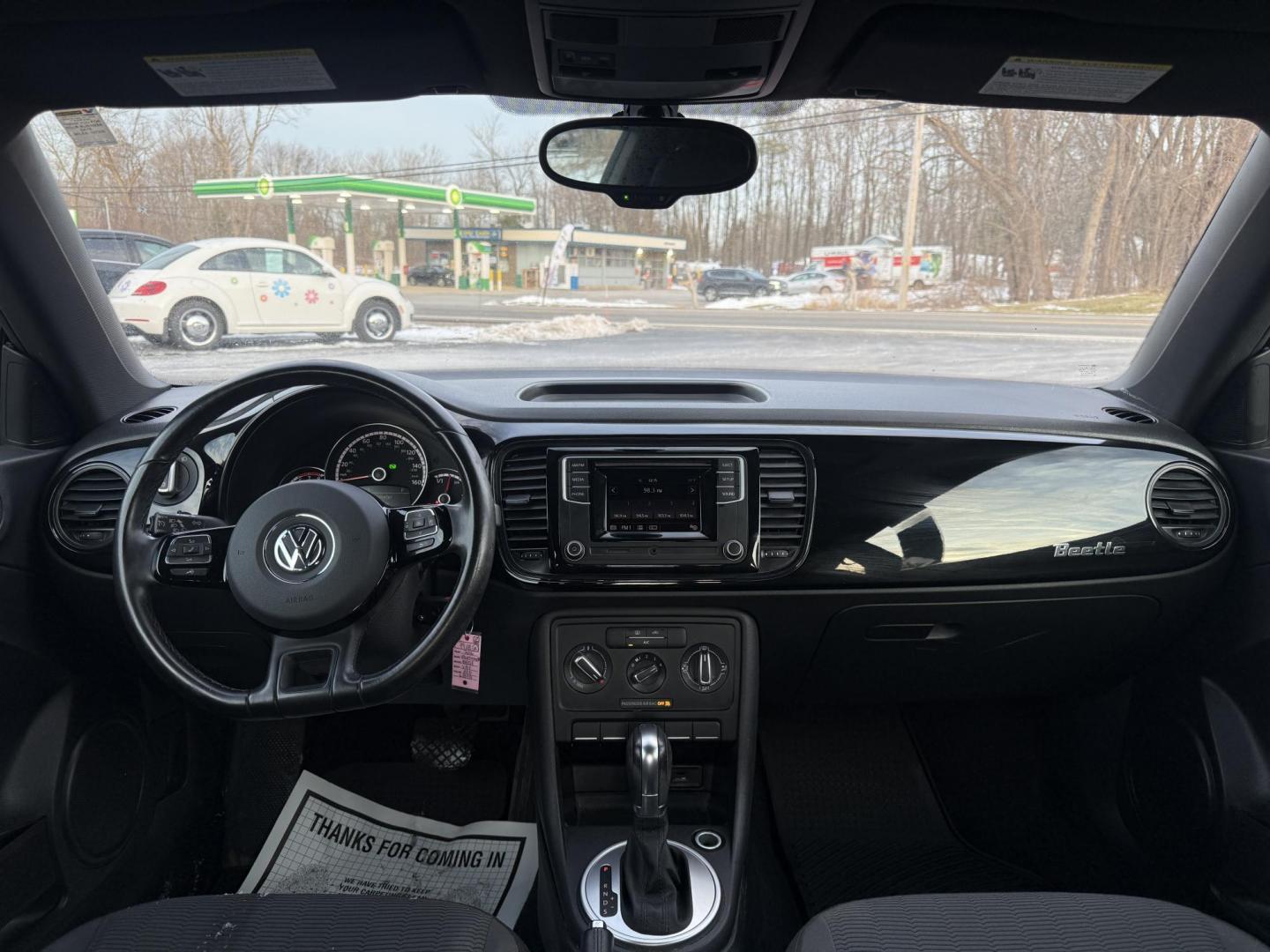 2016 Red /Black Volkswagen Beetle 1.8T S (3VWF17AT4GM) with an 1.8L I4 DOHC 16V Turbo engine, Automatic transmission, located at 11115 Chardon Rd. , Chardon, OH, 44024, (440) 214-9705, 41.580246, -81.241943 - 2016 Volkswagen Beetle 1.8T S – Turbocharged Fun, Modern Features, and Iconic Style Make every drive memorable in this 2016 Volkswagen Beetle 1.8T S! Under the hood, a lively 1.8L turbocharged engine pairs with a smooth 6-speed automatic transmission to deliver peppy performance and outstanding - Photo#13