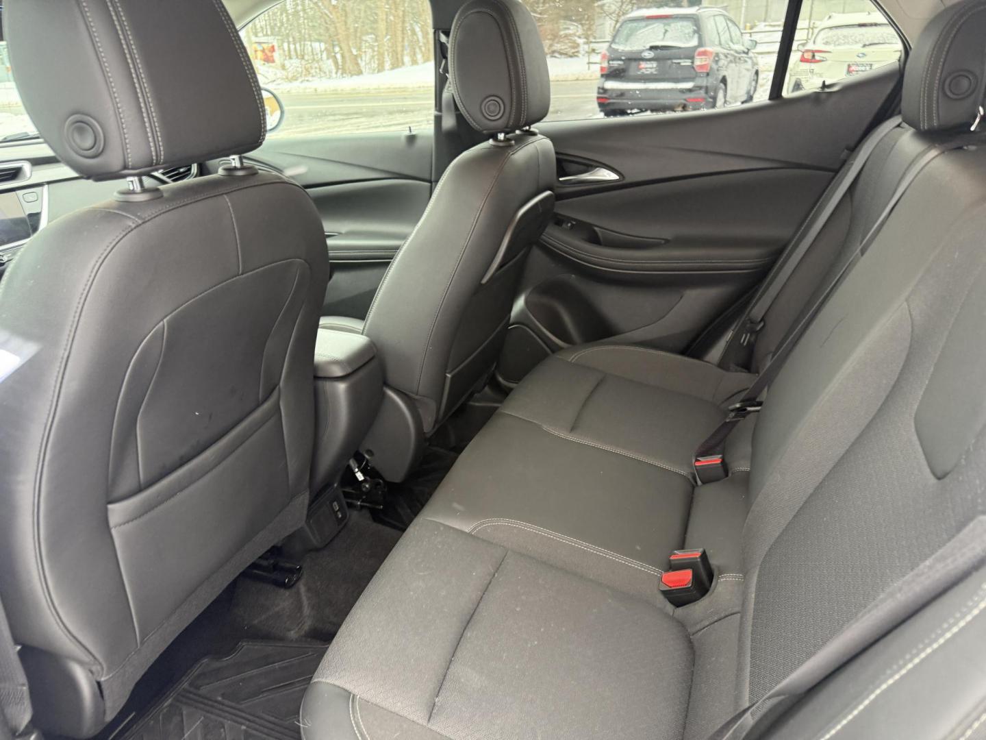 2023 White /Black Buick Encore GX Preferred AWD (KL4MMCSL9PB) with an 1.3L I3 TURBO engine, Automatic transmission, located at 547 E. Main St., Orwell, OH, 44076, (440) 437-5893, 41.535435, -80.847855 - One Owner ---- 2022 Buick Encore GX Preferred AWD – Modern Comfort, Advanced Safety, and All-Weather Confidence Upgrade your daily drive with this 2022 Buick Encore GX Preferred AWD. Powered by a fuel-efficient 1.3L turbocharged EcoTec engine and a responsive 9-speed automatic transmission, thi - Photo#38