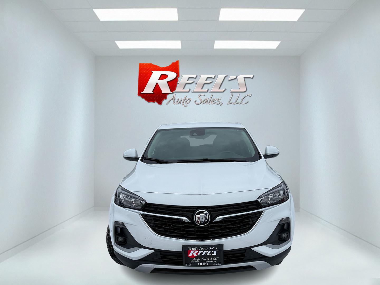2023 White /Black Buick Encore GX Preferred AWD (KL4MMCSL9PB) with an 1.3L I3 TURBO engine, Automatic transmission, located at 11115 Chardon Rd. , Chardon, OH, 44024, (440) 214-9705, 41.580246, -81.241943 - One Owner ---- 2022 Buick Encore GX Preferred AWD – Modern Comfort, Advanced Safety, and All-Weather Confidence Upgrade your daily drive with this 2022 Buick Encore GX Preferred AWD. Powered by a fuel-efficient 1.3L turbocharged EcoTec engine and a responsive 9-speed automatic transmission, thi - Photo#1