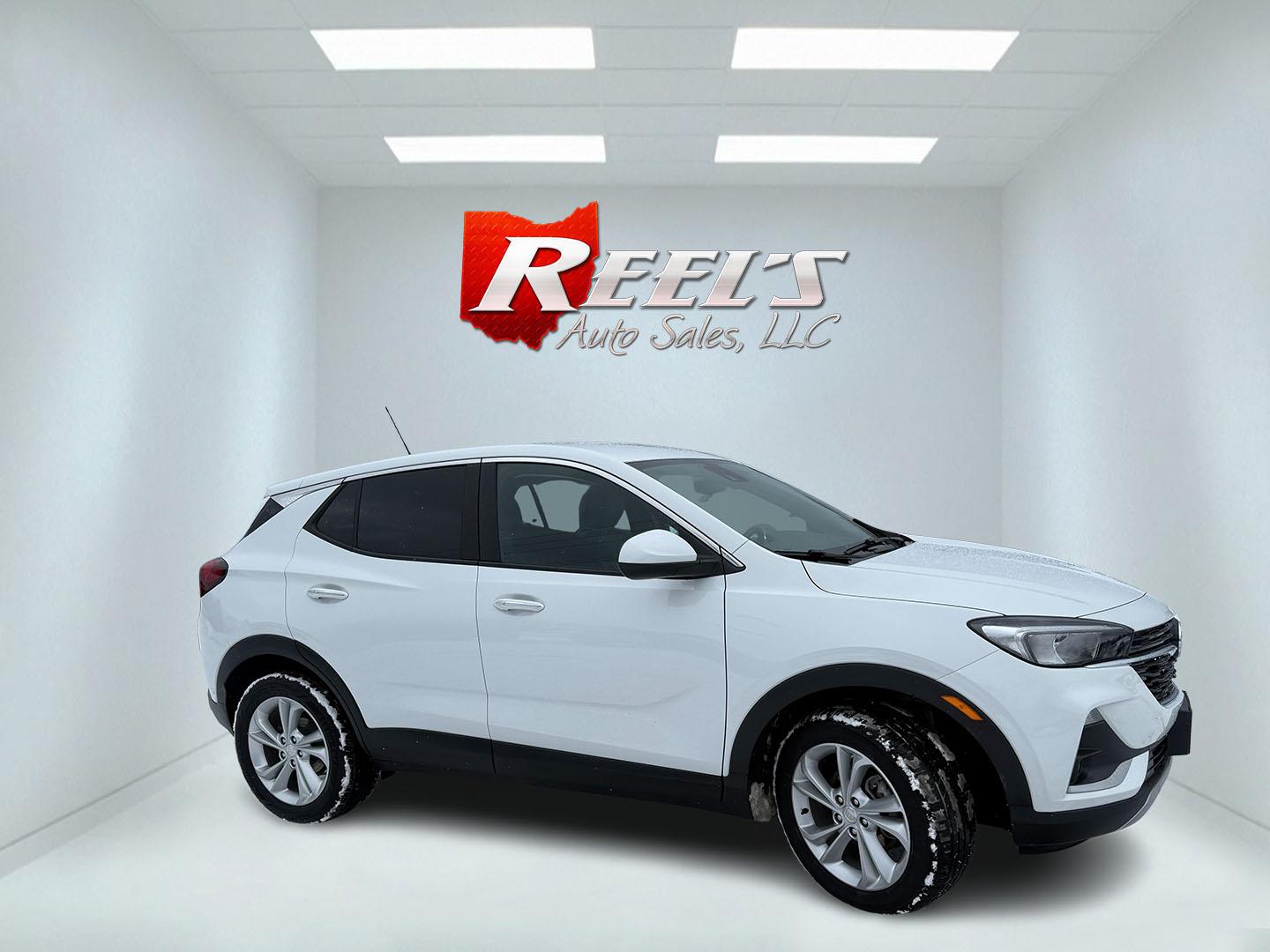 2023 White /Black Buick Encore GX Preferred AWD (KL4MMCSL9PB) with an 1.3L I3 TURBO engine, Automatic transmission, located at 11115 Chardon Rd. , Chardon, OH, 44024, (440) 214-9705, 41.580246, -81.241943 - One Owner ---- 2022 Buick Encore GX Preferred AWD – Modern Comfort, Advanced Safety, and All-Weather Confidence Upgrade your daily drive with this 2022 Buick Encore GX Preferred AWD. Powered by a fuel-efficient 1.3L turbocharged EcoTec engine and a responsive 9-speed automatic transmission, thi - Photo#3