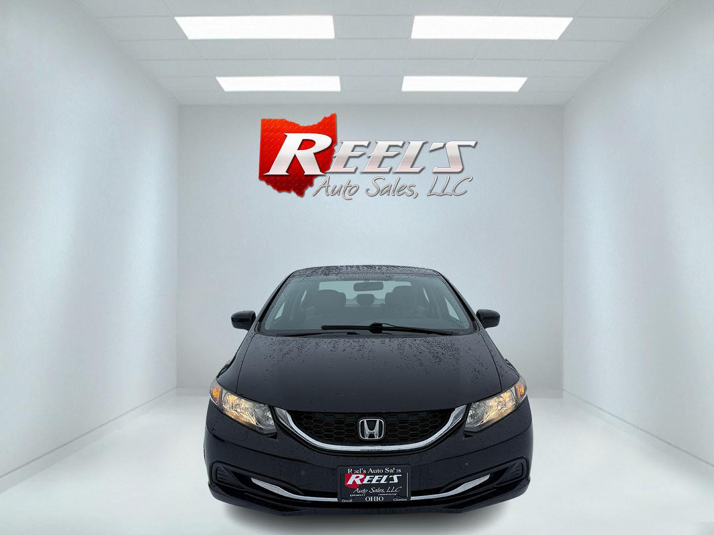 2014 Black /Black Honda Civic LX Sedan CVT (2HGFB2F59EH) with an 1.8L I4 SOHC 16V engine, Automatic transmission, located at 547 E. Main St., Orwell, OH, 44076, (440) 437-5893, 41.535435, -80.847855 - 2014 Honda Civic LX – Exceptional Efficiency, Practical Comfort, and Modern Connectivity Enjoy reliable and economical driving with this 2014 Honda Civic LX. Powered by a fuel-sipping 1.8L I4 engine with ECO Mode, this sedan delivers an impressive 37 MPG highway—making it the perfect choice f - Photo#1