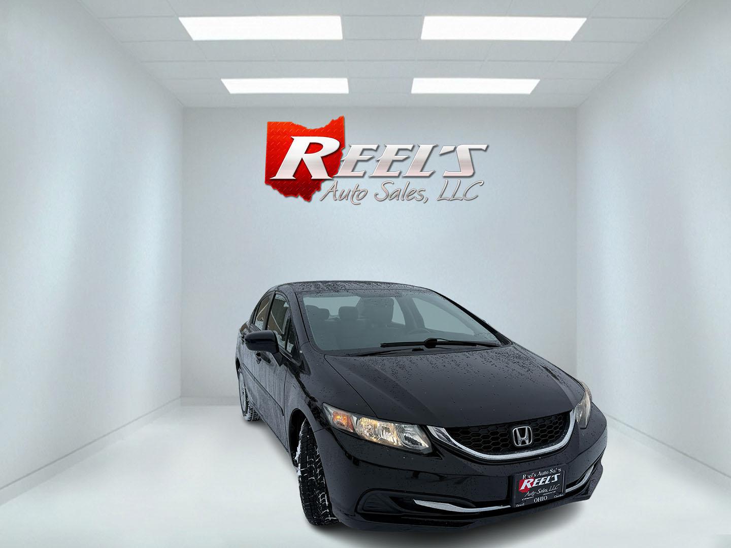 2014 Black /Black Honda Civic LX Sedan CVT (2HGFB2F59EH) with an 1.8L I4 SOHC 16V engine, Automatic transmission, located at 547 E. Main St., Orwell, OH, 44076, (440) 437-5893, 41.535435, -80.847855 - 2014 Honda Civic LX – Exceptional Efficiency, Practical Comfort, and Modern Connectivity Enjoy reliable and economical driving with this 2014 Honda Civic LX. Powered by a fuel-sipping 1.8L I4 engine with ECO Mode, this sedan delivers an impressive 37 MPG highway—making it the perfect choice f - Photo#2