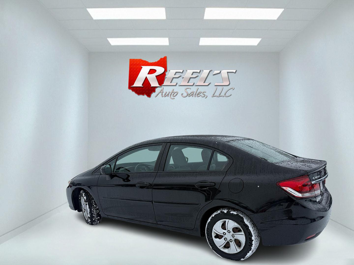 2014 Black /Black Honda Civic LX Sedan CVT (2HGFB2F59EH) with an 1.8L I4 SOHC 16V engine, Automatic transmission, located at 547 E. Main St., Orwell, OH, 44076, (440) 437-5893, 41.535435, -80.847855 - 2014 Honda Civic LX – Exceptional Efficiency, Practical Comfort, and Modern Connectivity Enjoy reliable and economical driving with this 2014 Honda Civic LX. Powered by a fuel-sipping 1.8L I4 engine with ECO Mode, this sedan delivers an impressive 37 MPG highway—making it the perfect choice f - Photo#23