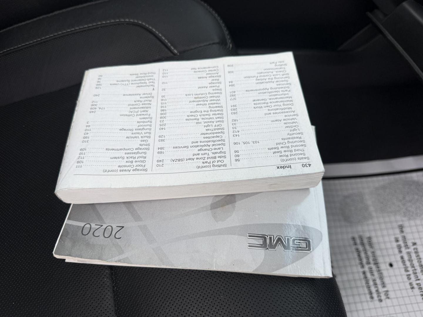 2020 Black /Black GMC Yukon SLT 4WD (1GKS2BKC8LR) with an 5.3L V8 OHV 16V FFV engine, Automatic transmission, located at 547 E. Main St., Orwell, OH, 44076, (440) 437-5893, 41.535435, -80.847855 - Photo#52