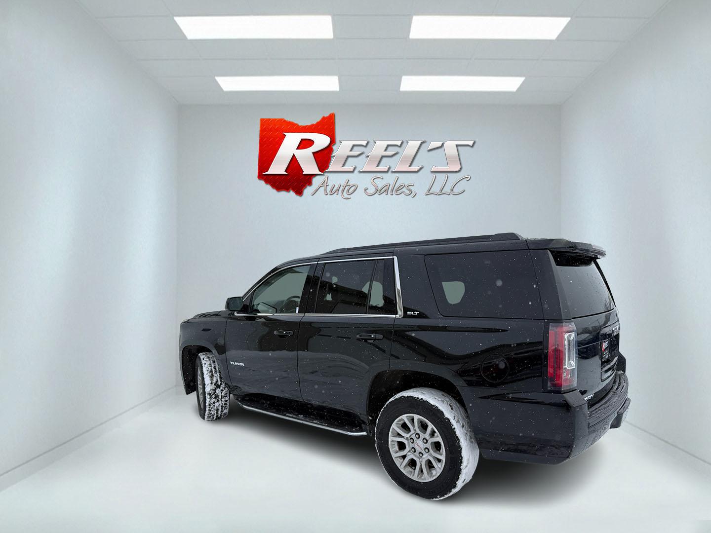 2020 Black /Black GMC Yukon SLT 4WD (1GKS2BKC8LR) with an 5.3L V8 OHV 16V FFV engine, Automatic transmission, located at 547 E. Main St., Orwell, OH, 44076, (440) 437-5893, 41.535435, -80.847855 - Photo#28