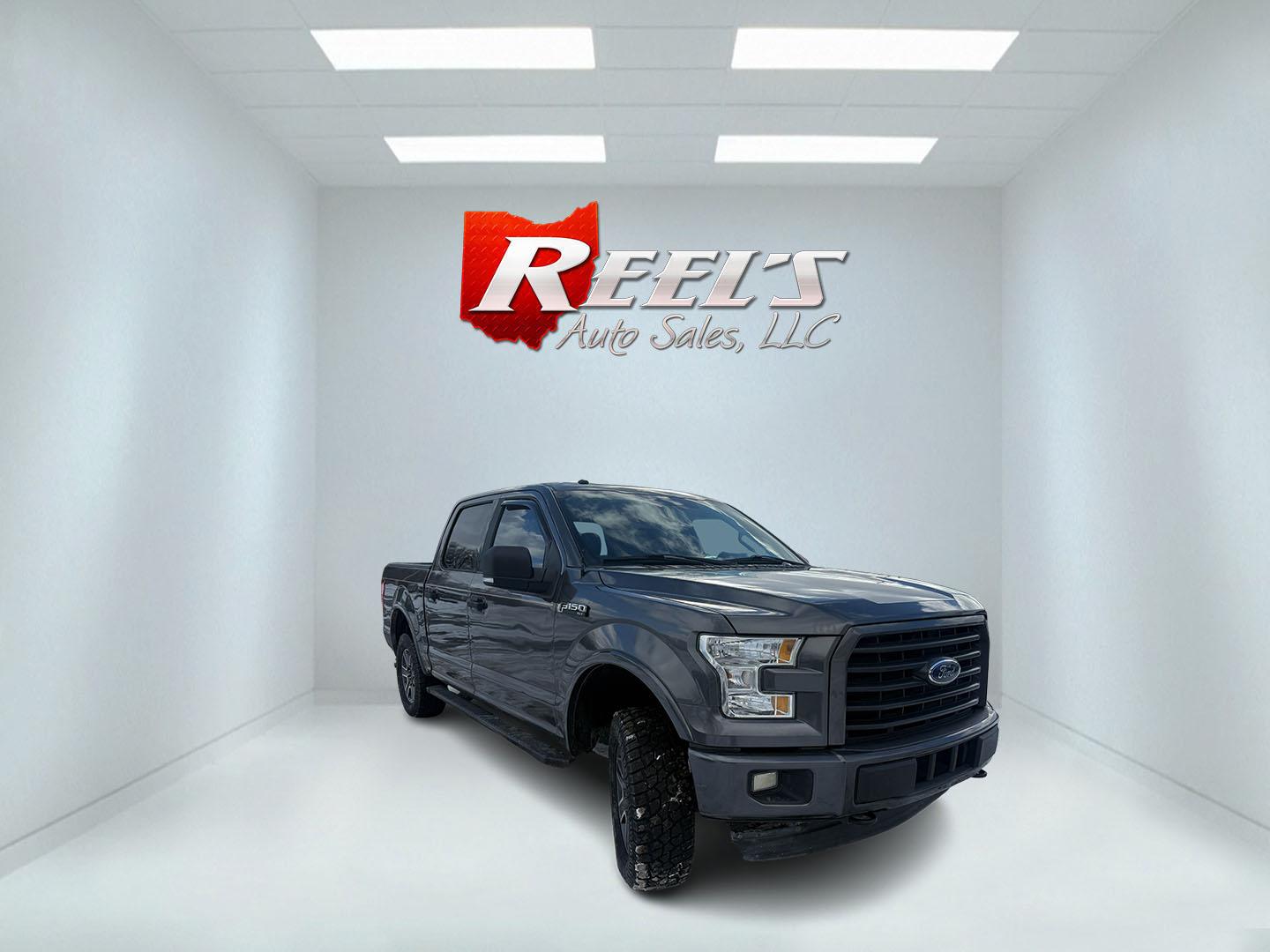 2017 Gray /Black Ford F-150 XLT SuperCrew 5.5-ft. Bed 4WD (1FTEW1EG1HF) with an 3.5L V6 Twin TURBO engine, Automatic transmission, located at 547 E. Main St., Orwell, OH, 44076, (440) 437-5893, 41.535435, -80.847855 - 2017 Ford F-150 XLT Crew Cab 4WD – Power, Capability, and Advanced Technology for Work and Play Conquer any job or adventure with this rugged 2017 Ford F-150 XLT Crew Cab 4WD. Equipped with a powerful 3.5L Twin Turbo EcoBoost V6 engine and a 10-speed automatic transmission, this truck delivers - Photo#2