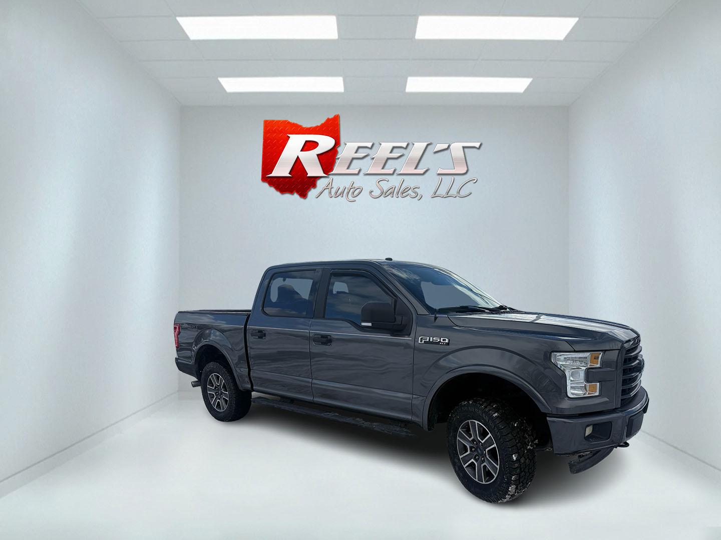 2017 Gray /Black Ford F-150 XLT SuperCrew 5.5-ft. Bed 4WD (1FTEW1EG1HF) with an 3.5L V6 Twin TURBO engine, Automatic transmission, located at 547 E. Main St., Orwell, OH, 44076, (440) 437-5893, 41.535435, -80.847855 - 2017 Ford F-150 XLT Crew Cab 4WD – Power, Capability, and Advanced Technology for Work and Play Conquer any job or adventure with this rugged 2017 Ford F-150 XLT Crew Cab 4WD. Equipped with a powerful 3.5L Twin Turbo EcoBoost V6 engine and a 10-speed automatic transmission, this truck delivers - Photo#3