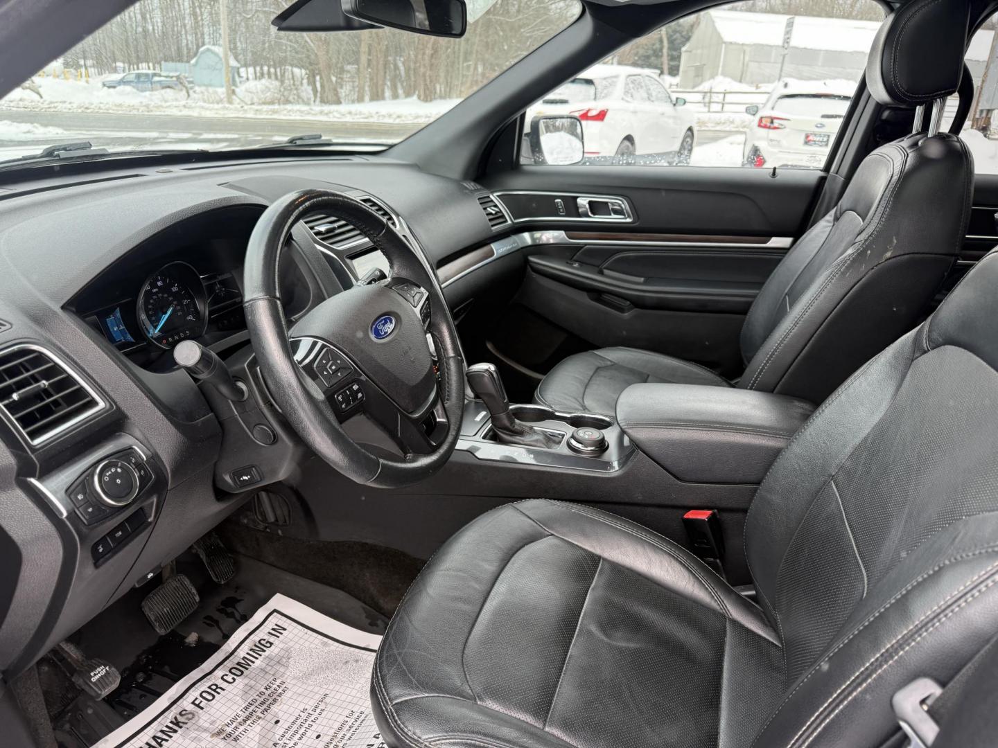 2017 White /Black Ford Explorer Limited 4WD (1FM5K8F8XHG) with an 3.5L V6 DOHC 24V engine, Automatic transmission, located at 11115 Chardon Rd. , Chardon, OH, 44024, (440) 214-9705, 41.580246, -81.241943 - 2017 Ford Explorer Limited 4WD – Luxurious Comfort, Advanced Safety, and Versatile Performance Experience the perfect combination of sophistication and capability with this 2017 Ford Explorer Limited 4WD. Powered by a responsive 3.5L V6 engine and a smooth 6-speed automatic transmission, it del - Photo#6