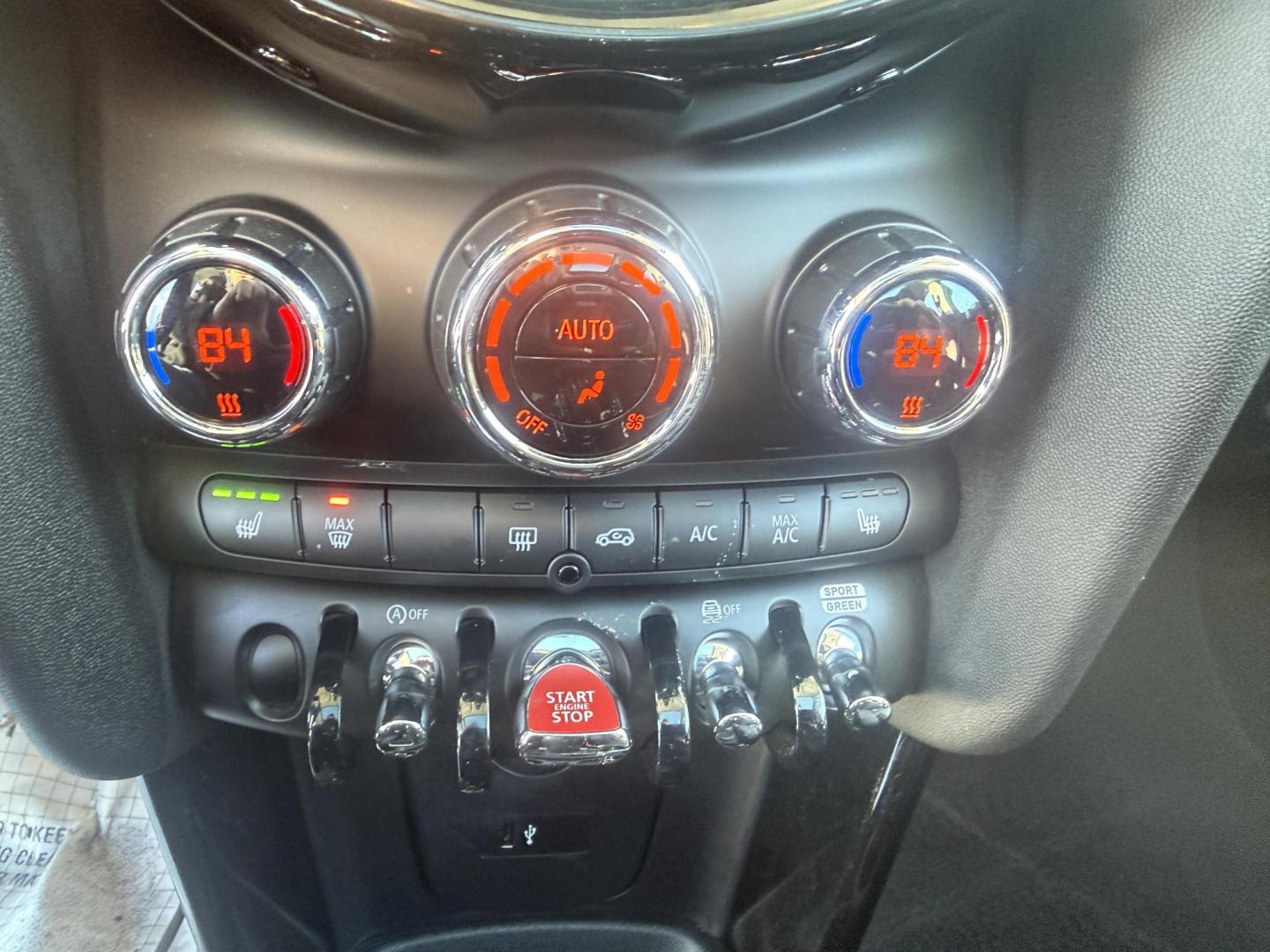 2023 Green /Black Mini Hardtop Cooper S 4 Door (WMW53DK08P2) with an 2.0L I4 DOHC 16V Turbo engine, Automatic transmission, located at 11115 Chardon Rd. , Chardon, OH, 44024, (440) 214-9705, 41.580246, -81.241943 - 2023 Mini Cooper S 4 Door – Sporty Performance, Cutting-Edge Technology, and Iconic Style Turn heads and elevate your driving experience with this 2023 Mini Cooper S 4 Door. Powered by a responsive 2.0L I4 turbocharged engine and paired with a lightning-fast 7-speed dual clutch automatic transm - Photo#12