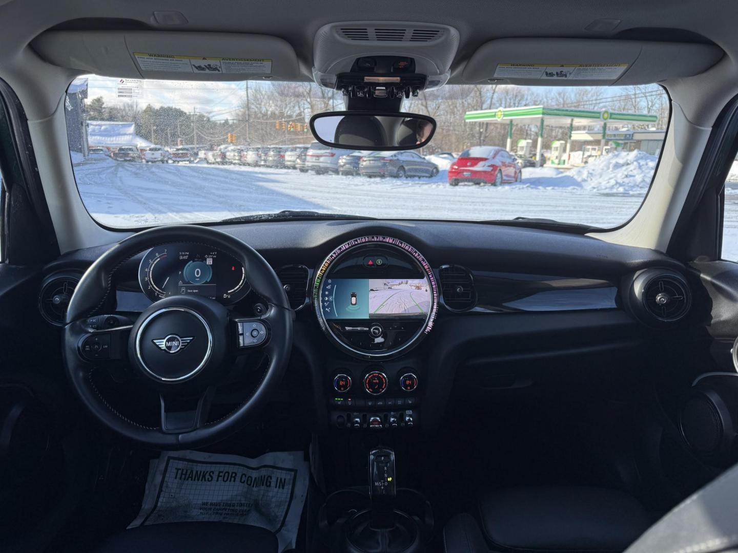 2023 Green /Black Mini Hardtop Cooper S 4 Door (WMW53DK08P2) with an 2.0L I4 DOHC 16V Turbo engine, Automatic transmission, located at 11115 Chardon Rd. , Chardon, OH, 44024, (440) 214-9705, 41.580246, -81.241943 - 2023 Mini Cooper S 4 Door – Sporty Performance, Cutting-Edge Technology, and Iconic Style Turn heads and elevate your driving experience with this 2023 Mini Cooper S 4 Door. Powered by a responsive 2.0L I4 turbocharged engine and paired with a lightning-fast 7-speed dual clutch automatic transm - Photo#16