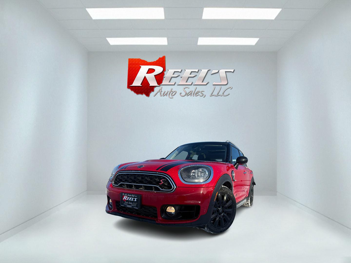 2019 Red /Black Mini Countryman S ALL4 (WMZYT5C57K3) with an 2.0L I4 DOHC 16V Turbo engine, Automatic transmission, located at 11115 Chardon Rd. , Chardon, OH, 44024, (440) 214-9705, 41.580246, -81.241943 - 2019 Mini Cooper Countryman S All 4 – Stylish, Efficient, and Packed with Advanced Safety Features Experience the perfect combination of sporty performance and everyday practicality with this 2019 Mini Cooper Countryman S All 4. Equipped with a lively 2.0L I4 turbocharged engine and an 8-speed - Photo#0