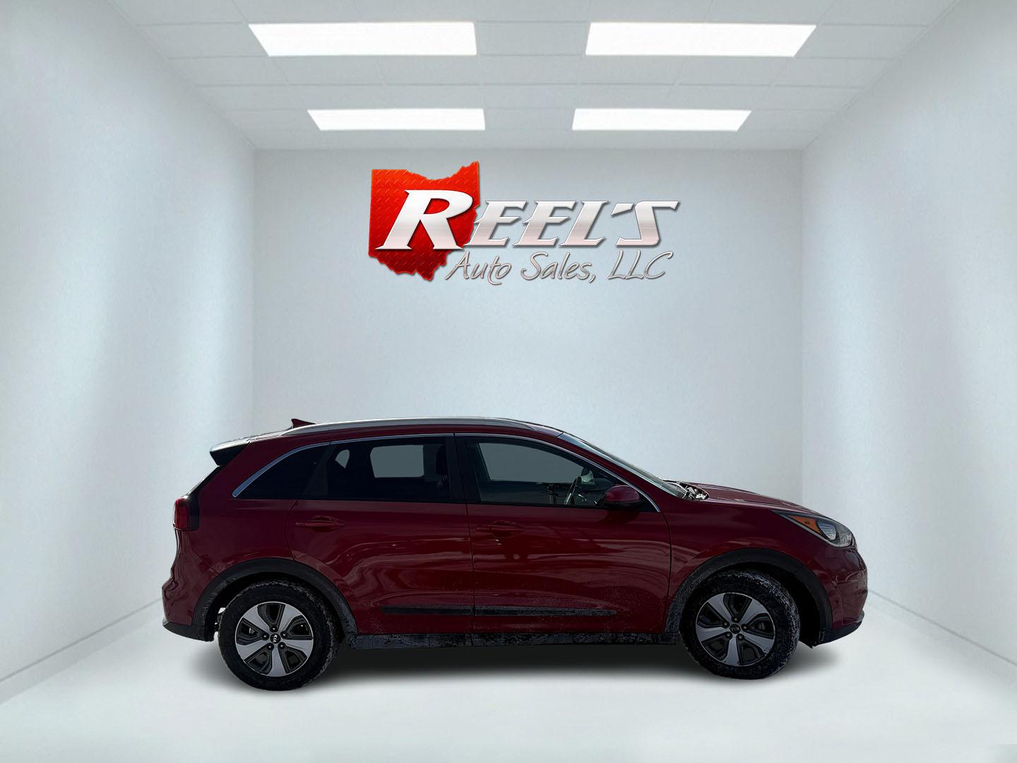 2018 Red /Black Kia Niro LX (KNDCB3LC3J5) with an 1.6L I4 DOHC 16V HYBRID engine, Automatic transmission, located at 11115 Chardon Rd. , Chardon, OH, 44024, (440) 214-9705, 41.580246, -81.241943 - 2018 Kia Niro LX – Hybrid Efficiency, Modern Comfort, and Advanced Technology Save on every drive with this 2018 Kia Niro LX, a hybrid that blends impressive fuel economy with everyday practicality. Powered by a 1.6L I4 engine paired with a 43 HP electric motor and a responsive 6-speed dual-clu - Photo#18