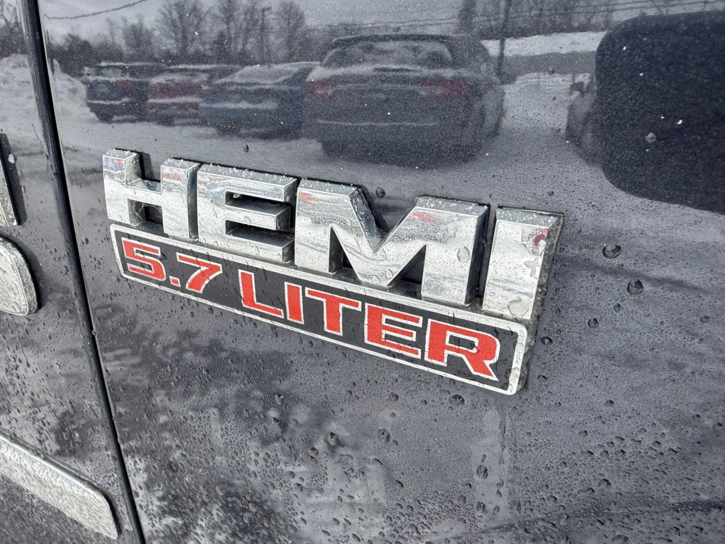 2017 Gray /Gray RAM 1500 Big Horn Crew Cab SWB 4WD (3C6RR7LT8HG) with an 5.7L V8 OHV 16V engine, Automatic transmission, located at 11115 Chardon Rd. , Chardon, OH, 44024, (440) 214-9705, 41.580246, -81.241943 - Photo#4