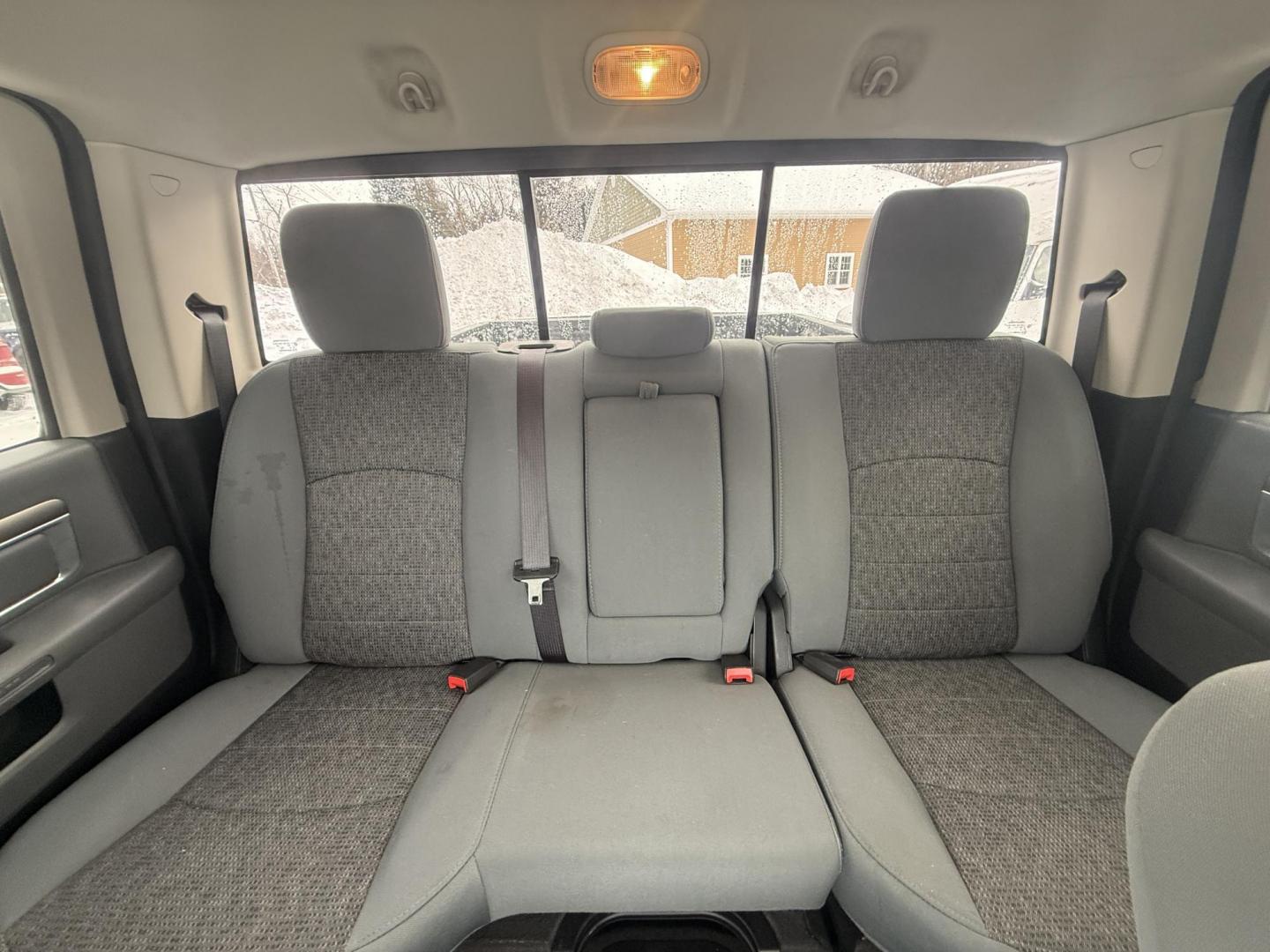 2017 Gray /Gray RAM 1500 Big Horn Crew Cab SWB 4WD (3C6RR7LT8HG) with an 5.7L V8 OHV 16V engine, Automatic transmission, located at 11115 Chardon Rd. , Chardon, OH, 44024, (440) 214-9705, 41.580246, -81.241943 - Photo#19