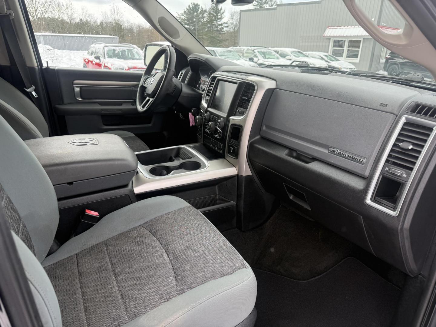 2017 Gray /Gray RAM 1500 Big Horn Crew Cab SWB 4WD (3C6RR7LT8HG) with an 5.7L V8 OHV 16V engine, Automatic transmission, located at 11115 Chardon Rd. , Chardon, OH, 44024, (440) 214-9705, 41.580246, -81.241943 - Photo#41