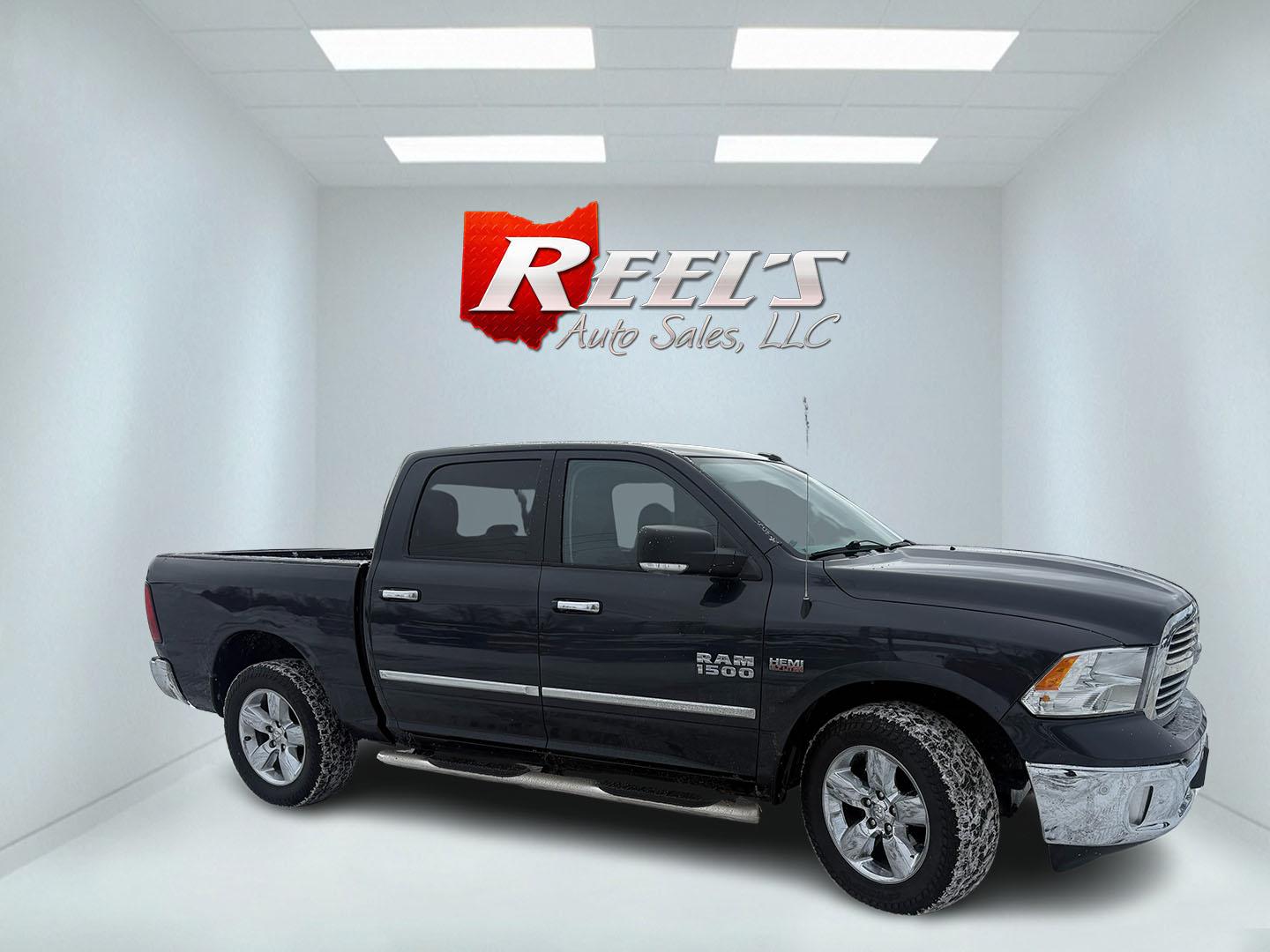 2017 Gray /Gray RAM 1500 Big Horn Crew Cab SWB 4WD (3C6RR7LT8HG) with an 5.7L V8 OHV 16V engine, Automatic transmission, located at 11115 Chardon Rd. , Chardon, OH, 44024, (440) 214-9705, 41.580246, -81.241943 - Photo#3