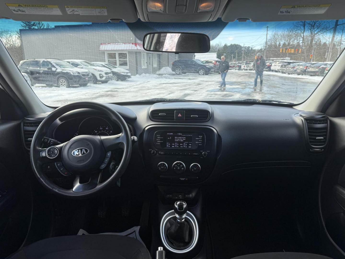 2017 Silver /Black Kia Soul (KNDJN2A23H7) with an 1.6L I4 DOHC 16V engine, 6 Speed Manual transmission, located at 11115 Chardon Rd. , Chardon, OH, 44024, (440) 214-9705, 41.580246, -81.241943 - Photo#13