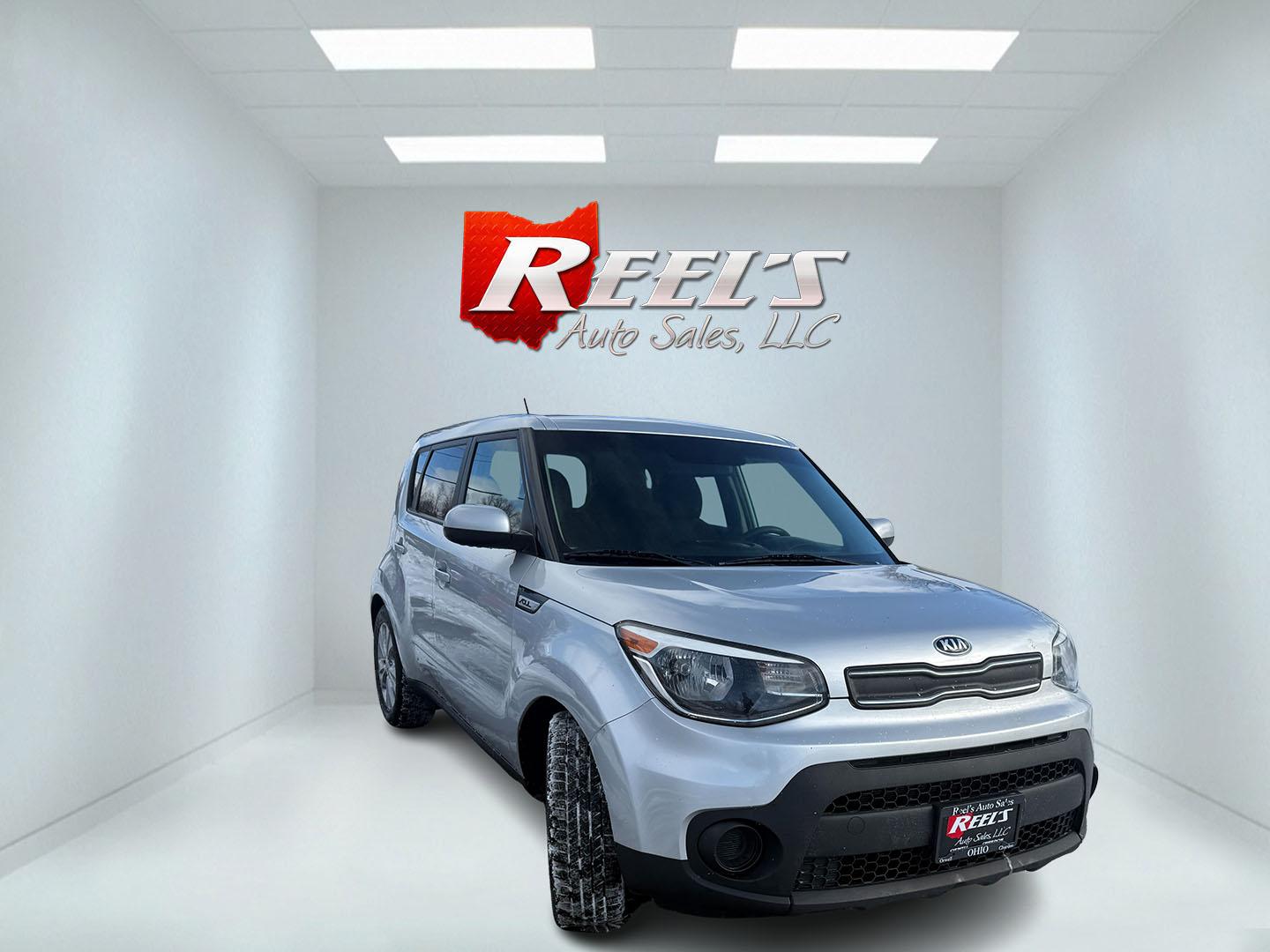 2017 Silver /Black Kia Soul (KNDJN2A23H7) with an 1.6L I4 DOHC 16V engine, 6 Speed Manual transmission, located at 11115 Chardon Rd. , Chardon, OH, 44024, (440) 214-9705, 41.580246, -81.241943 - Photo#2