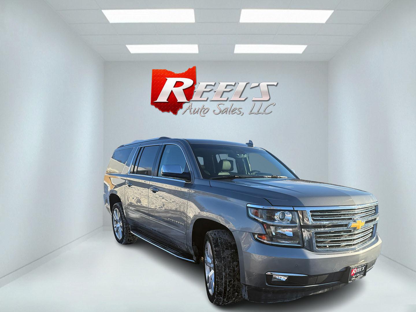 2018 Gray /Black Chevrolet Suburban Premier 4WD (1GNSKJKCXJR) with an 5.3L V8 OHV 16V engine, Automatic transmission, located at 547 E. Main St., Orwell, OH, 44076, (440) 437-5893, 41.535435, -80.847855 - 2018 Chevrolet Suburban Premier – Full-Size Luxury, Family Versatility, and Advanced Safety Travel in first-class comfort and confidence with this 2018 Chevrolet Suburban Premier. Powered by a robust 5.3L EcoTec3 V8 engine paired with a smooth 6-speed automatic transmission, 3.42 gearing, and a - Photo#2