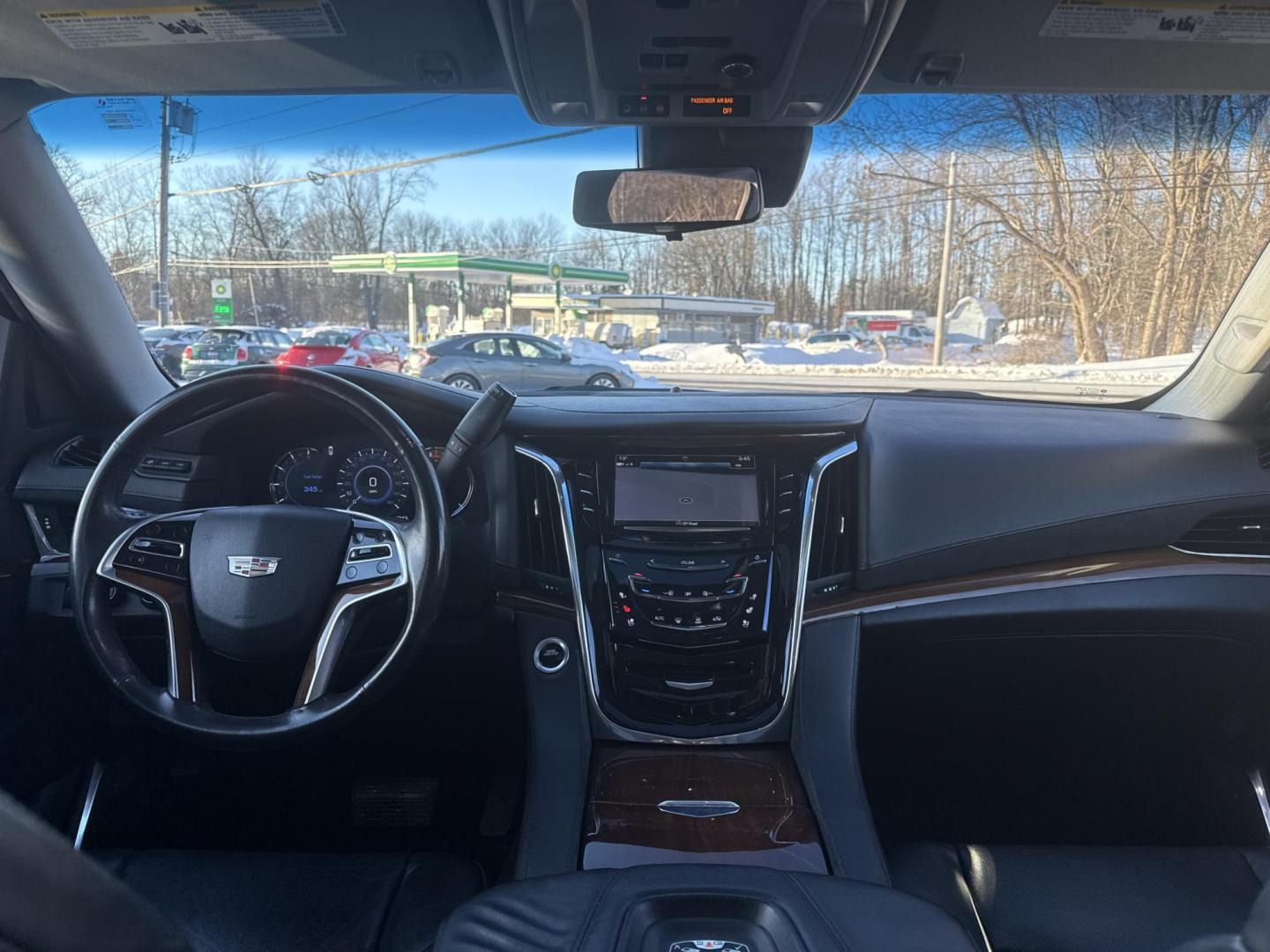 2018 Black /Black Cadillac Escalade ESV Luxury 4WD (1GYS4HKJ5JR) with an 6.2L V8 OHV 16V engine, Automatic transmission, located at 11115 Chardon Rd. , Chardon, OH, 44024, (440) 214-9705, 41.580246, -81.241943 - 2018 Cadillac Escalade Luxury ESV 4WD – Bold Power, Refined Luxury, and Advanced Safety Command the road in style with this 2018 Cadillac Escalade Luxury ESV 4WD. Beneath its iconic exterior lies a formidable 6.2L V8 engine paired with a 10-speed automatic transmission, delivering 420 HP and 46 - Photo#27