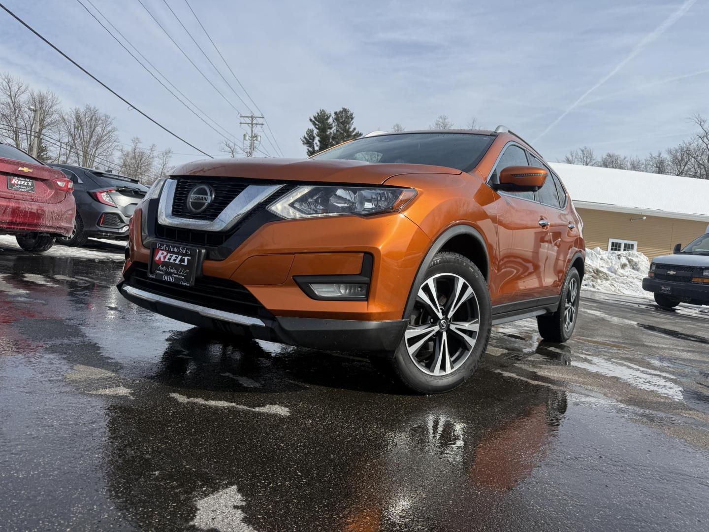 2020 Orange /Black Nissan Rogue SV AWD (JN8AT2MV5LW) with an 2.5L I4 DOHC 16V engine, Automatic transmission, located at 11115 Chardon Rd. , Chardon, OH, 44024, (440) 214-9705, 41.580246, -81.241943 - 2020 Nissan Rogue SV AWD – Modern Comfort, Efficient Performance, and Advanced Safety Step into versatility and innovation with this 2020 Nissan Rogue SV AWD. Driven by a fuel-efficient 2.5L I4 engine, this SUV offers both Sport and ECO modes for a personalized driving experience and delivers a - Photo#0