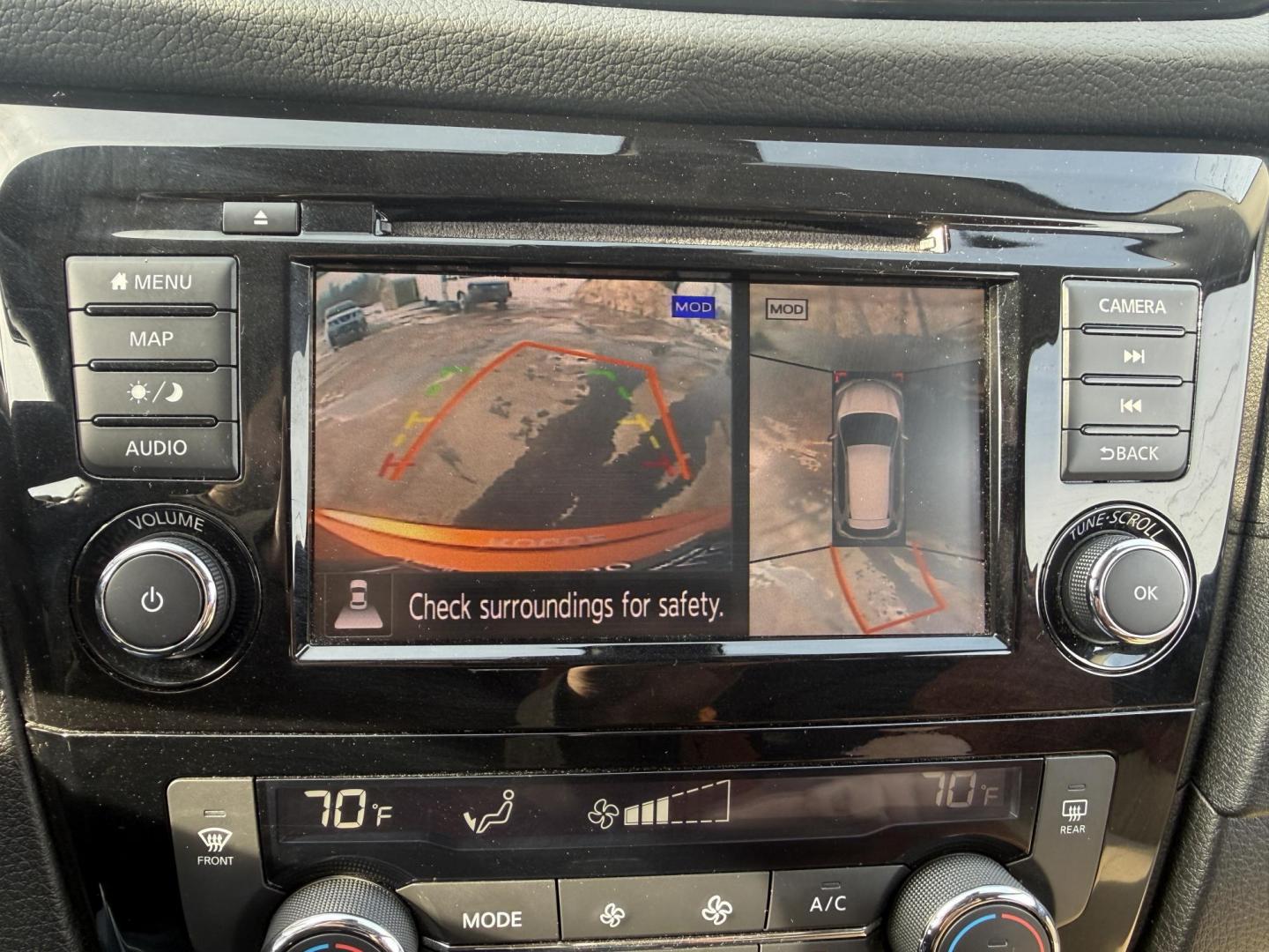 2020 Orange /Black Nissan Rogue SV AWD (JN8AT2MV5LW) with an 2.5L I4 DOHC 16V engine, Automatic transmission, located at 11115 Chardon Rd. , Chardon, OH, 44024, (440) 214-9705, 41.580246, -81.241943 - 2020 Nissan Rogue SV AWD – Modern Comfort, Efficient Performance, and Advanced Safety Step into versatility and innovation with this 2020 Nissan Rogue SV AWD. Driven by a fuel-efficient 2.5L I4 engine, this SUV offers both Sport and ECO modes for a personalized driving experience and delivers a - Photo#13