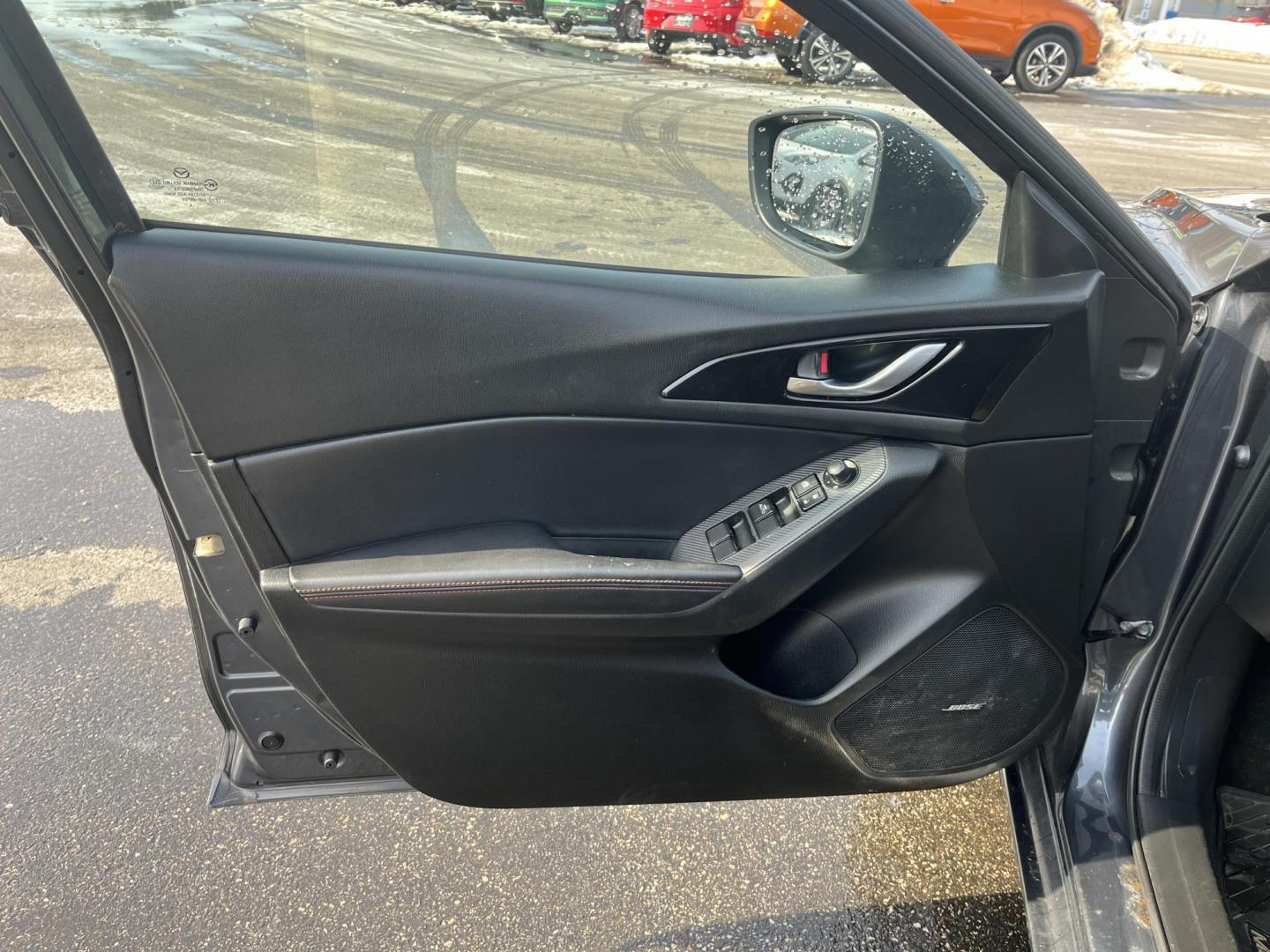 2014 Gray /Black Mazda MAZDA3 s Touring 5-Door (JM1BM1L32E1) with an 2.5L I4 DOHC 16V engine, Automatic transmission, located at 11115 Chardon Rd. , Chardon, OH, 44024, (440) 214-9705, 41.580246, -81.241943 - 2014 Mazda Mazda 3 Touring Hatchback – Stylish, Efficient, and Fully Equipped Experience sporty sophistication and outstanding fuel economy with this 2014 Mazda Mazda 3 Touring Hatchback. Powered by a responsive 2.5L I4 engine coupled with a smooth 6-speed automatic transmission, this hatchback - Photo#16