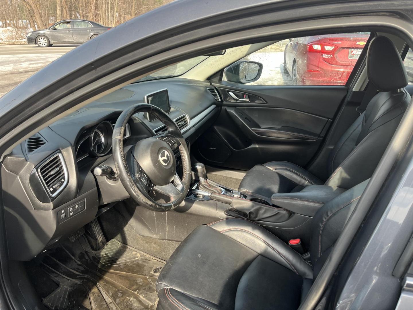 2014 Gray /Black Mazda MAZDA3 s Touring 5-Door (JM1BM1L32E1) with an 2.5L I4 DOHC 16V engine, Automatic transmission, located at 11115 Chardon Rd. , Chardon, OH, 44024, (440) 214-9705, 41.580246, -81.241943 - 2014 Mazda Mazda 3 Touring Hatchback – Stylish, Efficient, and Fully Equipped Experience sporty sophistication and outstanding fuel economy with this 2014 Mazda Mazda 3 Touring Hatchback. Powered by a responsive 2.5L I4 engine coupled with a smooth 6-speed automatic transmission, this hatchback - Photo#19