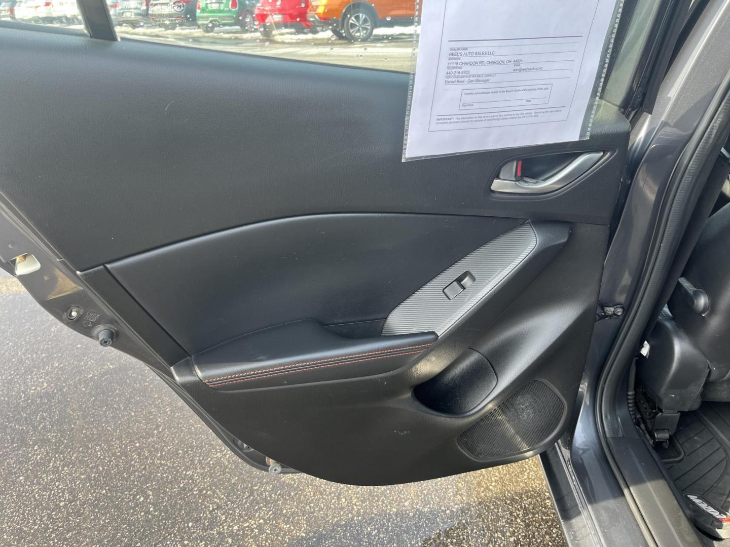 2014 Gray /Black Mazda MAZDA3 s Touring 5-Door (JM1BM1L32E1) with an 2.5L I4 DOHC 16V engine, Automatic transmission, located at 11115 Chardon Rd. , Chardon, OH, 44024, (440) 214-9705, 41.580246, -81.241943 - 2014 Mazda Mazda 3 Touring Hatchback – Stylish, Efficient, and Fully Equipped Experience sporty sophistication and outstanding fuel economy with this 2014 Mazda Mazda 3 Touring Hatchback. Powered by a responsive 2.5L I4 engine coupled with a smooth 6-speed automatic transmission, this hatchback - Photo#30