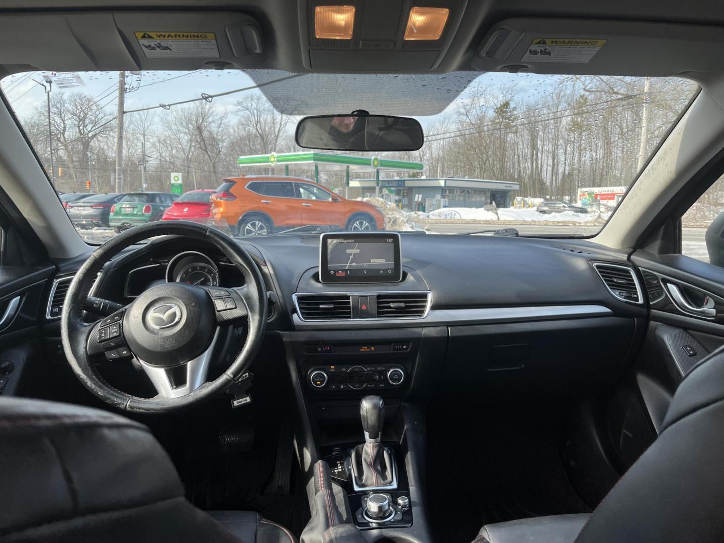 2014 Gray /Black Mazda MAZDA3 s Touring 5-Door (JM1BM1L32E1) with an 2.5L I4 DOHC 16V engine, Automatic transmission, located at 11115 Chardon Rd. , Chardon, OH, 44024, (440) 214-9705, 41.580246, -81.241943 - 2014 Mazda Mazda 3 Touring Hatchback – Stylish, Efficient, and Fully Equipped Experience sporty sophistication and outstanding fuel economy with this 2014 Mazda Mazda 3 Touring Hatchback. Powered by a responsive 2.5L I4 engine coupled with a smooth 6-speed automatic transmission, this hatchback - Photo#31