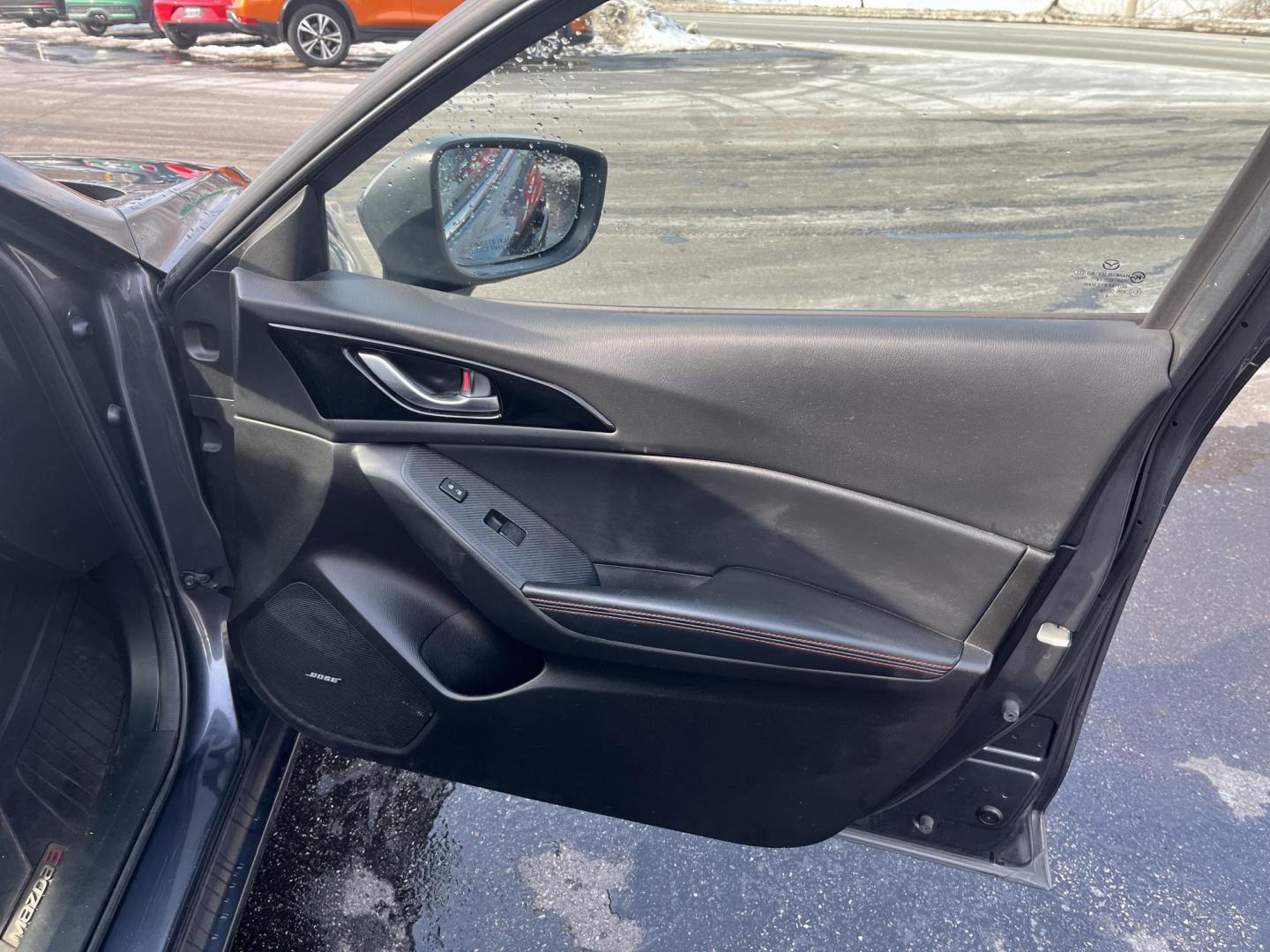 2014 Gray /Black Mazda MAZDA3 s Touring 5-Door (JM1BM1L32E1) with an 2.5L I4 DOHC 16V engine, Automatic transmission, located at 11115 Chardon Rd. , Chardon, OH, 44024, (440) 214-9705, 41.580246, -81.241943 - 2014 Mazda Mazda 3 Touring Hatchback – Stylish, Efficient, and Fully Equipped Experience sporty sophistication and outstanding fuel economy with this 2014 Mazda Mazda 3 Touring Hatchback. Powered by a responsive 2.5L I4 engine coupled with a smooth 6-speed automatic transmission, this hatchback - Photo#32