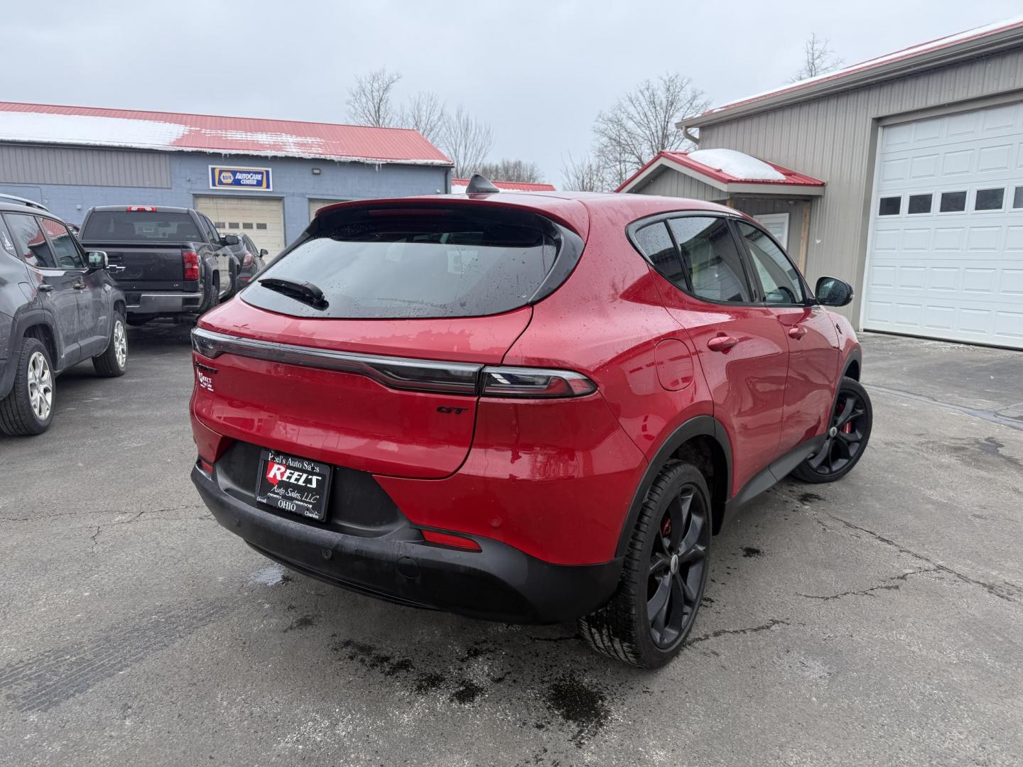 2024 Red /Black Dodge Hornet GT Plus AWD (ZACNDFAN6R3) with an 2.0L I4 DOHC 16V Turbo engine, Automatic transmission, located at 547 E. Main St., Orwell, OH, 44076, (440) 437-5893, 41.535435, -80.847855 - BOOM! Get ready to fall in love with this incredible 2024 Dodge Hornet GT Plus AWD – it's pure excitement wrapped in one amazing package! This beauty is powered by a thrilling 2.0L Turbocharged Hurricane I4 engine delivering 268 horsepower and 295 lb-ft of torque for instant grin-inducing acceler - Photo#28
