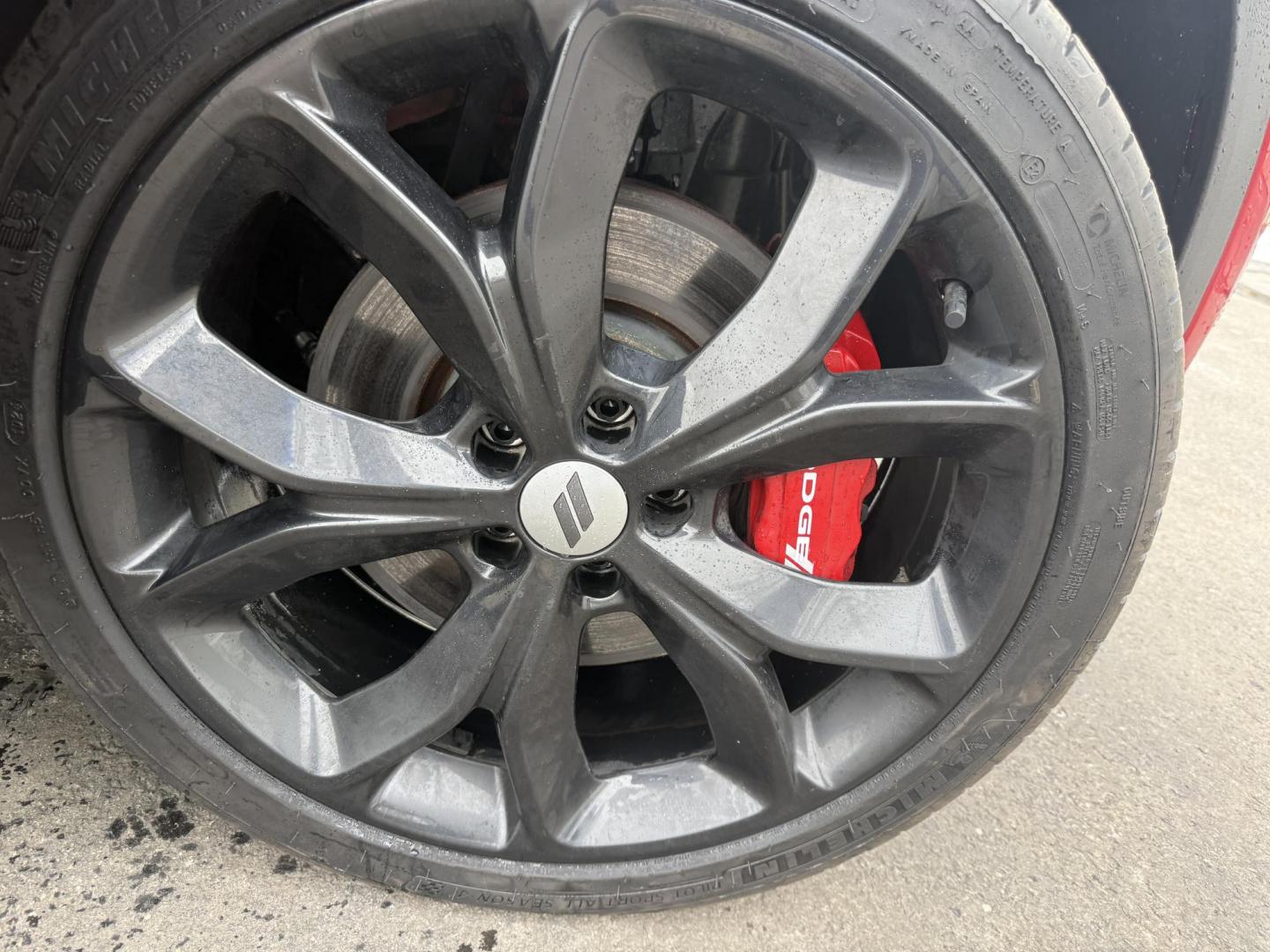 2024 Red /Black Dodge Hornet GT Plus AWD (ZACNDFAN6R3) with an 2.0L I4 DOHC 16V Turbo engine, Automatic transmission, located at 547 E. Main St., Orwell, OH, 44076, (440) 437-5893, 41.535435, -80.847855 - BOOM! Get ready to fall in love with this incredible 2024 Dodge Hornet GT Plus AWD – it's pure excitement wrapped in one amazing package! This beauty is powered by a thrilling 2.0L Turbocharged Hurricane I4 engine delivering 268 horsepower and 295 lb-ft of torque for instant grin-inducing acceler - Photo#5