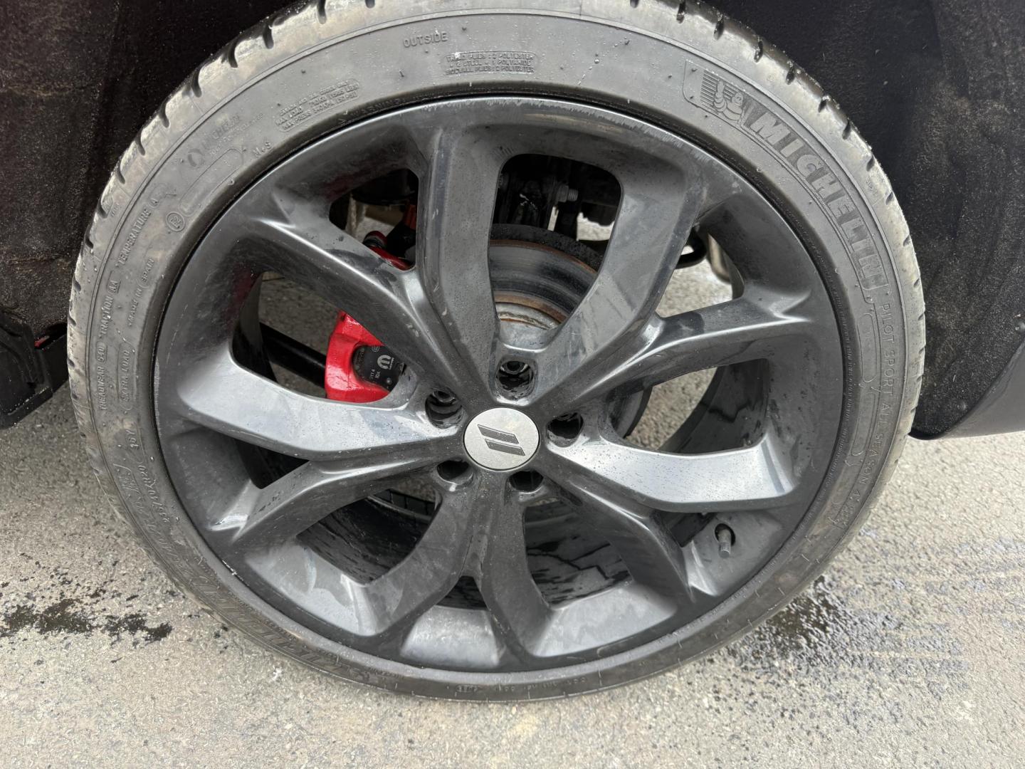 2024 Red /Black Dodge Hornet GT Plus AWD (ZACNDFAN6R3) with an 2.0L I4 DOHC 16V Turbo engine, Automatic transmission, located at 547 E. Main St., Orwell, OH, 44076, (440) 437-5893, 41.535435, -80.847855 - BOOM! Get ready to fall in love with this incredible 2024 Dodge Hornet GT Plus AWD – it's pure excitement wrapped in one amazing package! This beauty is powered by a thrilling 2.0L Turbocharged Hurricane I4 engine delivering 268 horsepower and 295 lb-ft of torque for instant grin-inducing acceler - Photo#32