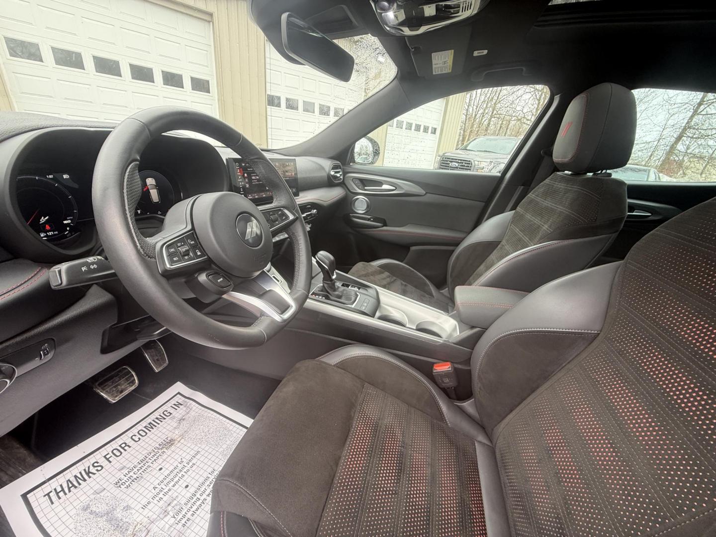 2024 Red /Black Dodge Hornet GT Plus AWD (ZACNDFAN6R3) with an 2.0L I4 DOHC 16V Turbo engine, Automatic transmission, located at 547 E. Main St., Orwell, OH, 44076, (440) 437-5893, 41.535435, -80.847855 - BOOM! Get ready to fall in love with this incredible 2024 Dodge Hornet GT Plus AWD – it's pure excitement wrapped in one amazing package! This beauty is powered by a thrilling 2.0L Turbocharged Hurricane I4 engine delivering 268 horsepower and 295 lb-ft of torque for instant grin-inducing acceler - Photo#9