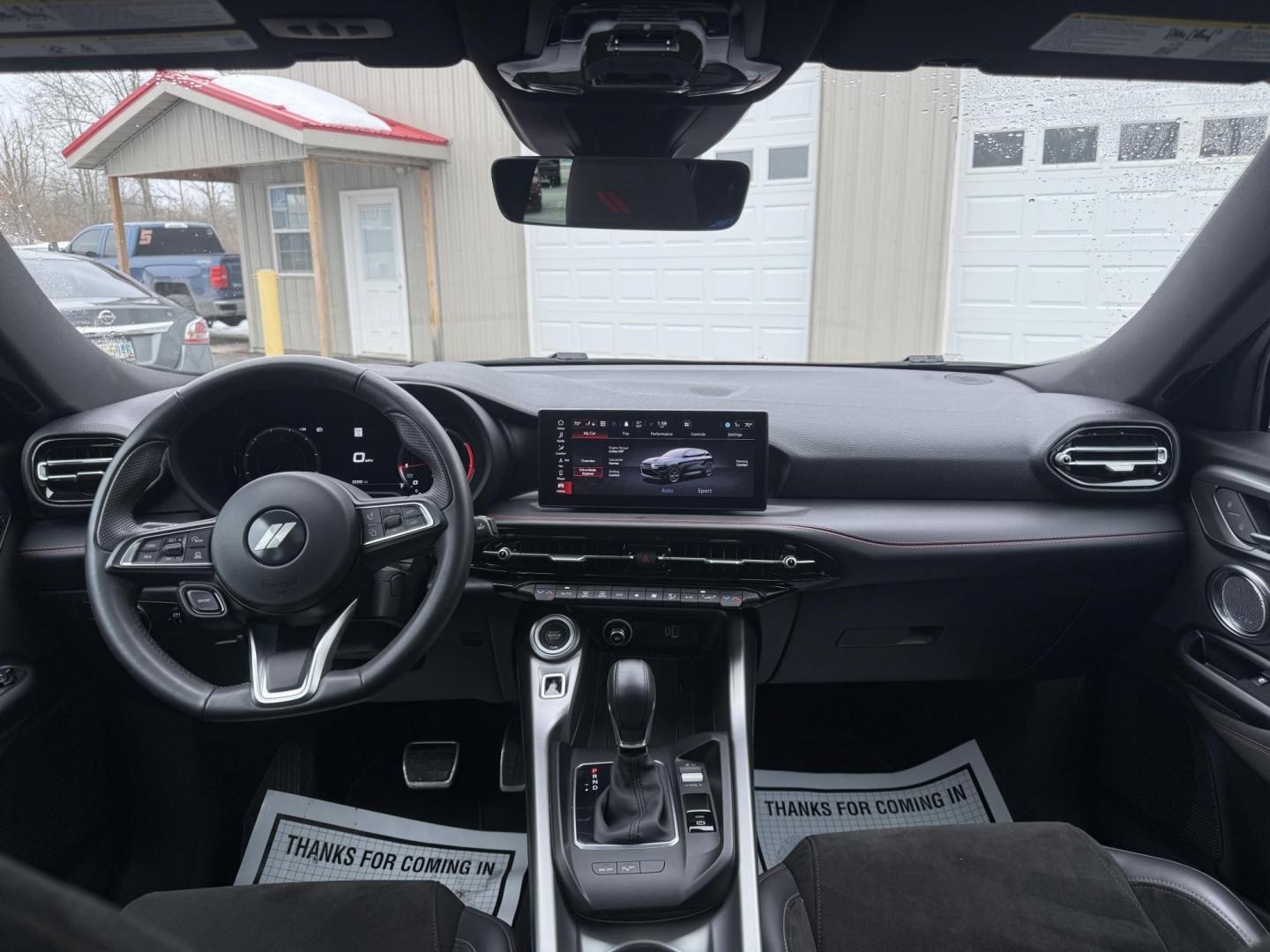 2024 Red /Black Dodge Hornet GT Plus AWD (ZACNDFAN6R3) with an 2.0L I4 DOHC 16V Turbo engine, Automatic transmission, located at 547 E. Main St., Orwell, OH, 44076, (440) 437-5893, 41.535435, -80.847855 - BOOM! Get ready to fall in love with this incredible 2024 Dodge Hornet GT Plus AWD – it's pure excitement wrapped in one amazing package! This beauty is powered by a thrilling 2.0L Turbocharged Hurricane I4 engine delivering 268 horsepower and 295 lb-ft of torque for instant grin-inducing acceler - Photo#24