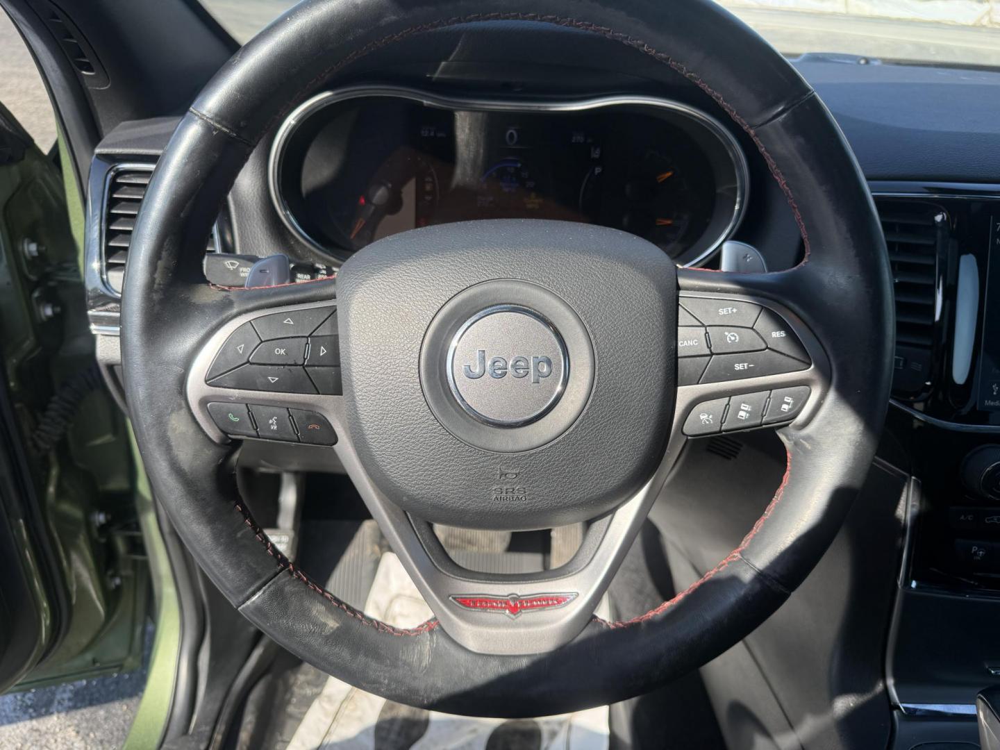 2020 Green /Black Jeep Grand Cherokee Trailhawk 4WD (1C4RJFLT2LC) with an 5.7L V8 OHV 16V engine, Automatic transmission, located at 11115 Chardon Rd. , Chardon, OH, 44024, (440) 214-9705, 41.580246, -81.241943 - This 2020 Jeep Grand Cherokee Trailhawk is a BEAST ready to dominate the road – built tough, loaded with luxury, and absolutely packed with premium features! Under the hood roars a powerful 5.7L HEMI V8 paired with an 8-speed automatic transmission and the legendary Quadra-Drive II 4WD system wit - Photo#14