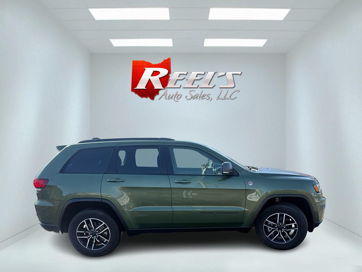 2020 Green /Black Jeep Grand Cherokee Trailhawk 4WD (1C4RJFLT2LC) with an 5.7L V8 OHV 16V engine, Automatic transmission, located at 11115 Chardon Rd. , Chardon, OH, 44024, (440) 214-9705, 41.580246, -81.241943 - This 2020 Jeep Grand Cherokee Trailhawk is a BEAST ready to dominate the road – built tough, loaded with luxury, and absolutely packed with premium features! Under the hood roars a powerful 5.7L HEMI V8 paired with an 8-speed automatic transmission and the legendary Quadra-Drive II 4WD system wit - Photo#28