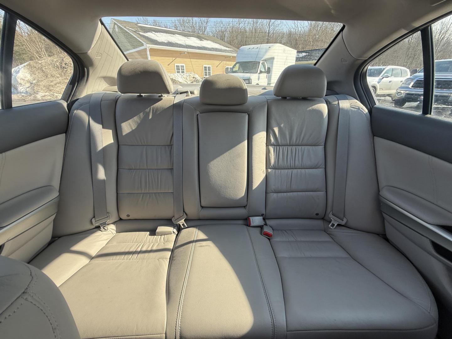 2010 Gray /Gray Honda Accord EX-L V-6 Sedan AT (1HGCP3F8XAA) with an 3.5L V6 SOHC 24V engine, Automatic transmission, located at 11115 Chardon Rd. , Chardon, OH, 44024, (440) 214-9705, 41.580246, -81.241943 - This 2010 Honda Accord EX-L with the powerhouse 3.5L V6 V-TEC engine is the perfect blend of thrilling performance, legendary reliability, and loaded luxury – and it’s only got 69K miles on the clock! Feel the rush from that smooth 5-speed automatic transmission delivering effortless power, whi - Photo#14