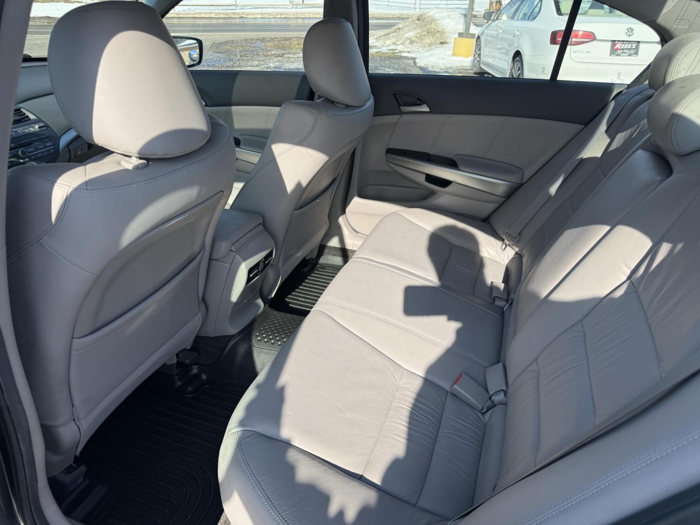 2010 Gray /Gray Honda Accord EX-L V-6 Sedan AT (1HGCP3F8XAA) with an 3.5L V6 SOHC 24V engine, Automatic transmission, located at 11115 Chardon Rd. , Chardon, OH, 44024, (440) 214-9705, 41.580246, -81.241943 - This 2010 Honda Accord EX-L with the powerhouse 3.5L V6 V-TEC engine is the perfect blend of thrilling performance, legendary reliability, and loaded luxury – and it’s only got 69K miles on the clock! Feel the rush from that smooth 5-speed automatic transmission delivering effortless power, whi - Photo#15