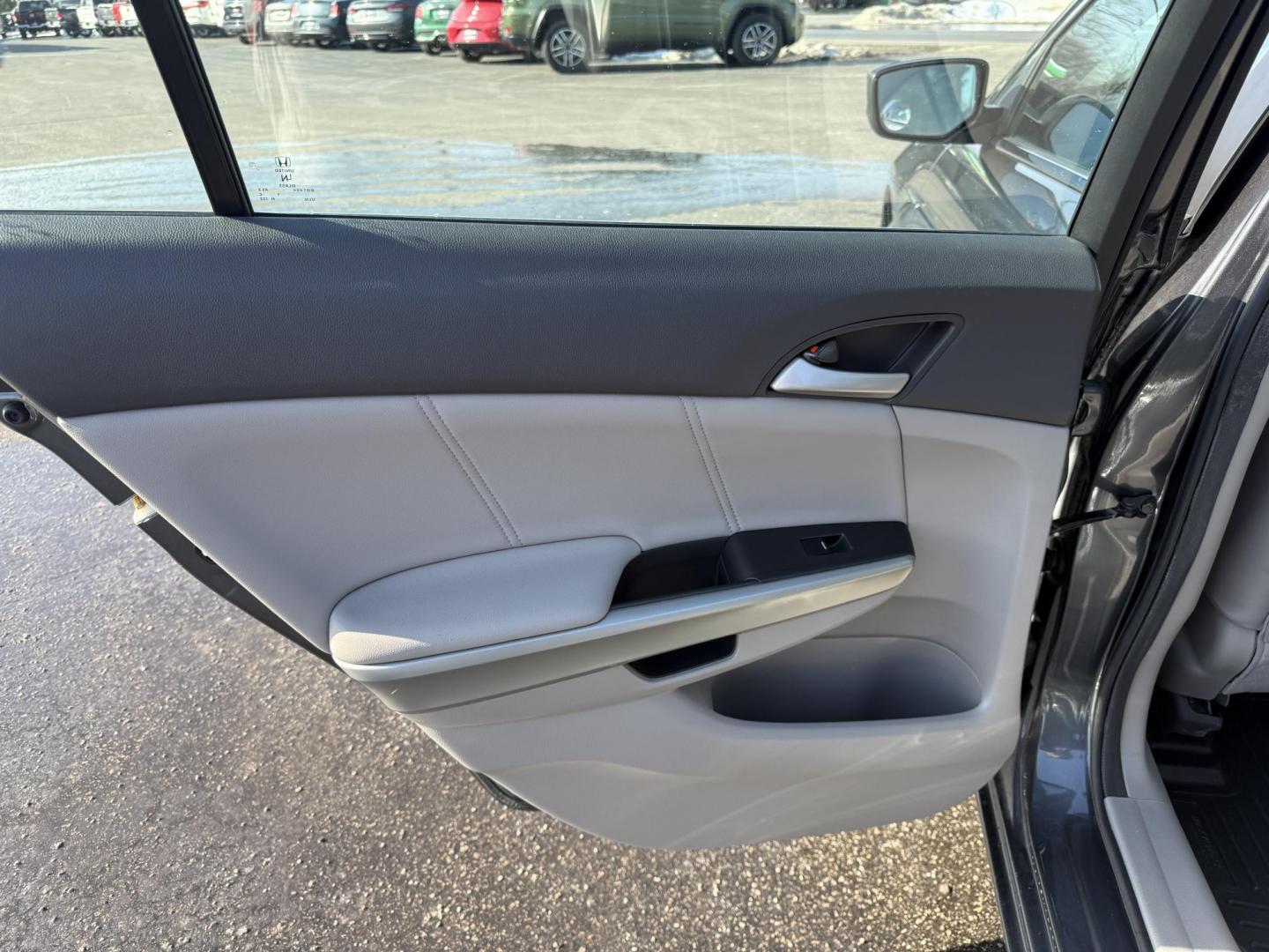 2010 Gray /Gray Honda Accord EX-L V-6 Sedan AT (1HGCP3F8XAA) with an 3.5L V6 SOHC 24V engine, Automatic transmission, located at 11115 Chardon Rd. , Chardon, OH, 44024, (440) 214-9705, 41.580246, -81.241943 - This 2010 Honda Accord EX-L with the powerhouse 3.5L V6 V-TEC engine is the perfect blend of thrilling performance, legendary reliability, and loaded luxury – and it’s only got 69K miles on the clock! Feel the rush from that smooth 5-speed automatic transmission delivering effortless power, whi - Photo#34