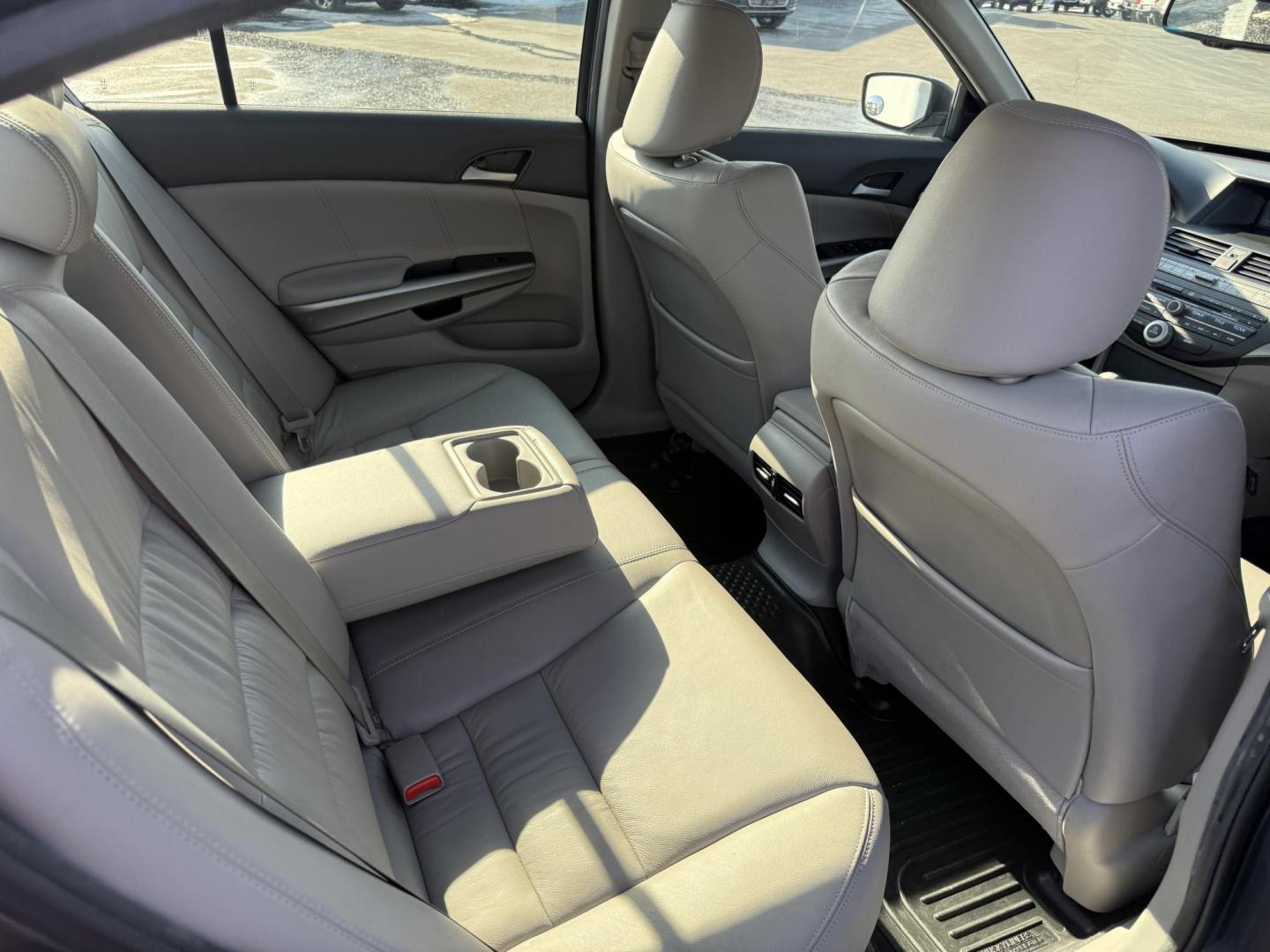 2010 Gray /Gray Honda Accord EX-L V-6 Sedan AT (1HGCP3F8XAA) with an 3.5L V6 SOHC 24V engine, Automatic transmission, located at 11115 Chardon Rd. , Chardon, OH, 44024, (440) 214-9705, 41.580246, -81.241943 - This 2010 Honda Accord EX-L with the powerhouse 3.5L V6 V-TEC engine is the perfect blend of thrilling performance, legendary reliability, and loaded luxury – and it’s only got 69K miles on the clock! Feel the rush from that smooth 5-speed automatic transmission delivering effortless power, whi - Photo#36