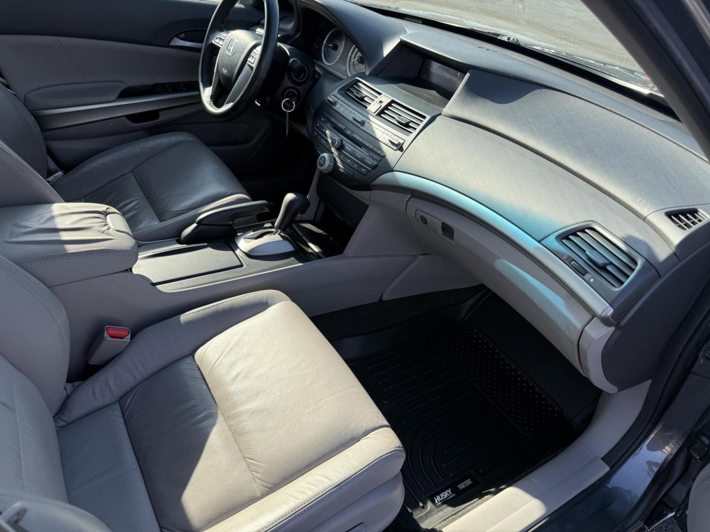 2010 Gray /Gray Honda Accord EX-L V-6 Sedan AT (1HGCP3F8XAA) with an 3.5L V6 SOHC 24V engine, Automatic transmission, located at 11115 Chardon Rd. , Chardon, OH, 44024, (440) 214-9705, 41.580246, -81.241943 - This 2010 Honda Accord EX-L with the powerhouse 3.5L V6 V-TEC engine is the perfect blend of thrilling performance, legendary reliability, and loaded luxury – and it’s only got 69K miles on the clock! Feel the rush from that smooth 5-speed automatic transmission delivering effortless power, whi - Photo#38