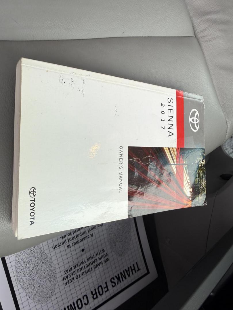 2017 Black /Gray Toyota Sienna XLE 7-Passenger AWD (5TDDZ3DC6HS) with an 3.5L V6 EFI DOHC 24V engine, Automatic transmission, located at 547 E. Main St., Orwell, OH, 44076, (440) 437-5893, 41.535435, -80.847855 - 2017 Toyota Sienna XLE AWD – The Ultimate Family Adventure Van Loaded with Comfort & Confidence! This 2017 Toyota Sienna XLE AWD is the gold standard for family hauling – spacious, reliable, and packed with premium features that make every trip a breeze! Powered by the smooth, proven 3.5L D-4S - Photo#46